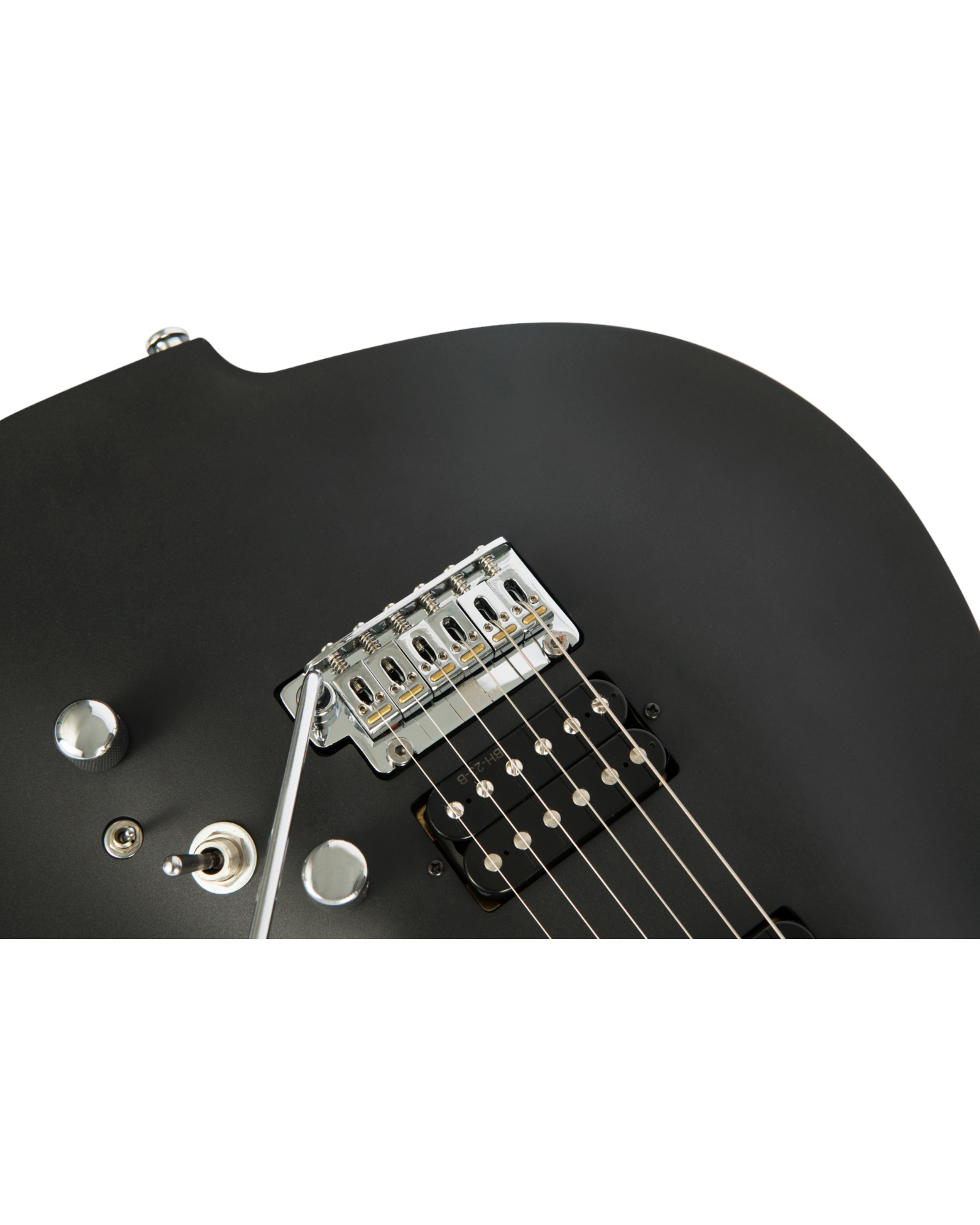 Koloss GT45P Electric Guitar with Chambered Aluminum Body - Black/White/Blue/Natural