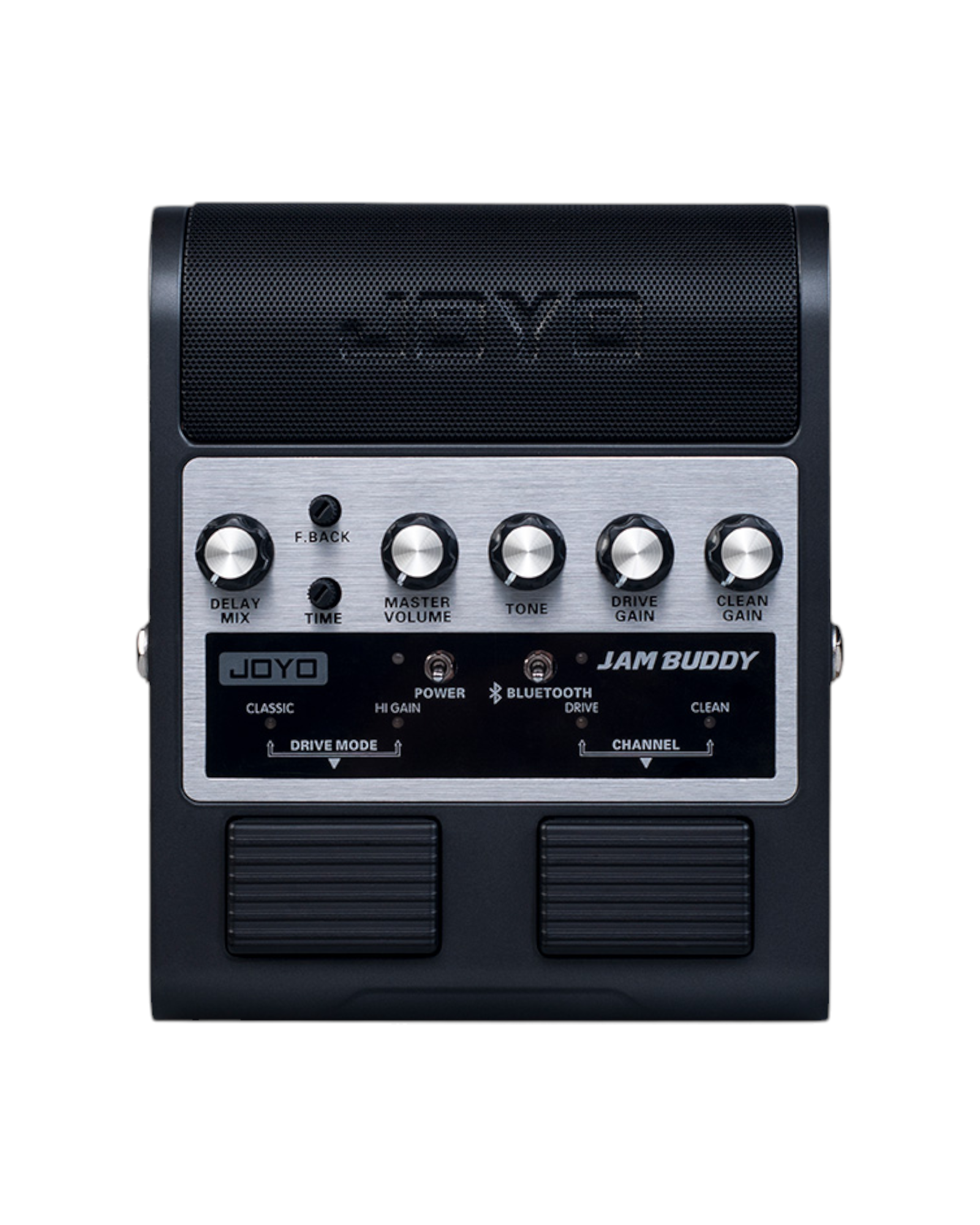 Joyo JAM BUDDY 2*4W 2-in-1 Portable Rechargeable Practice Guitar Amp and Pedal w/ Dual Channels & Bluetooth - JAMBUDDY