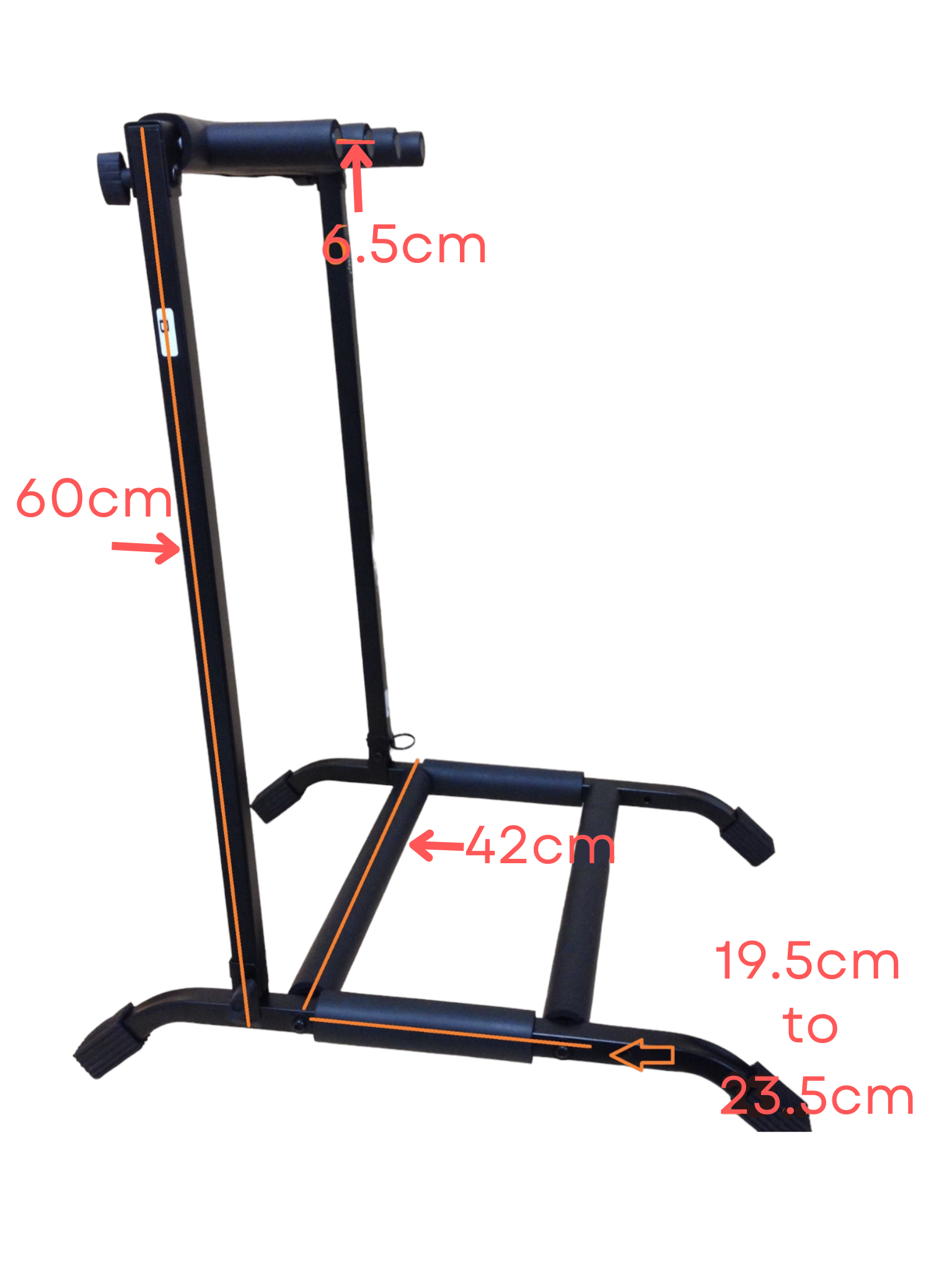 Haze GS014 Metal 3-Guitar Stand/Storage & Display Rack, Foldable