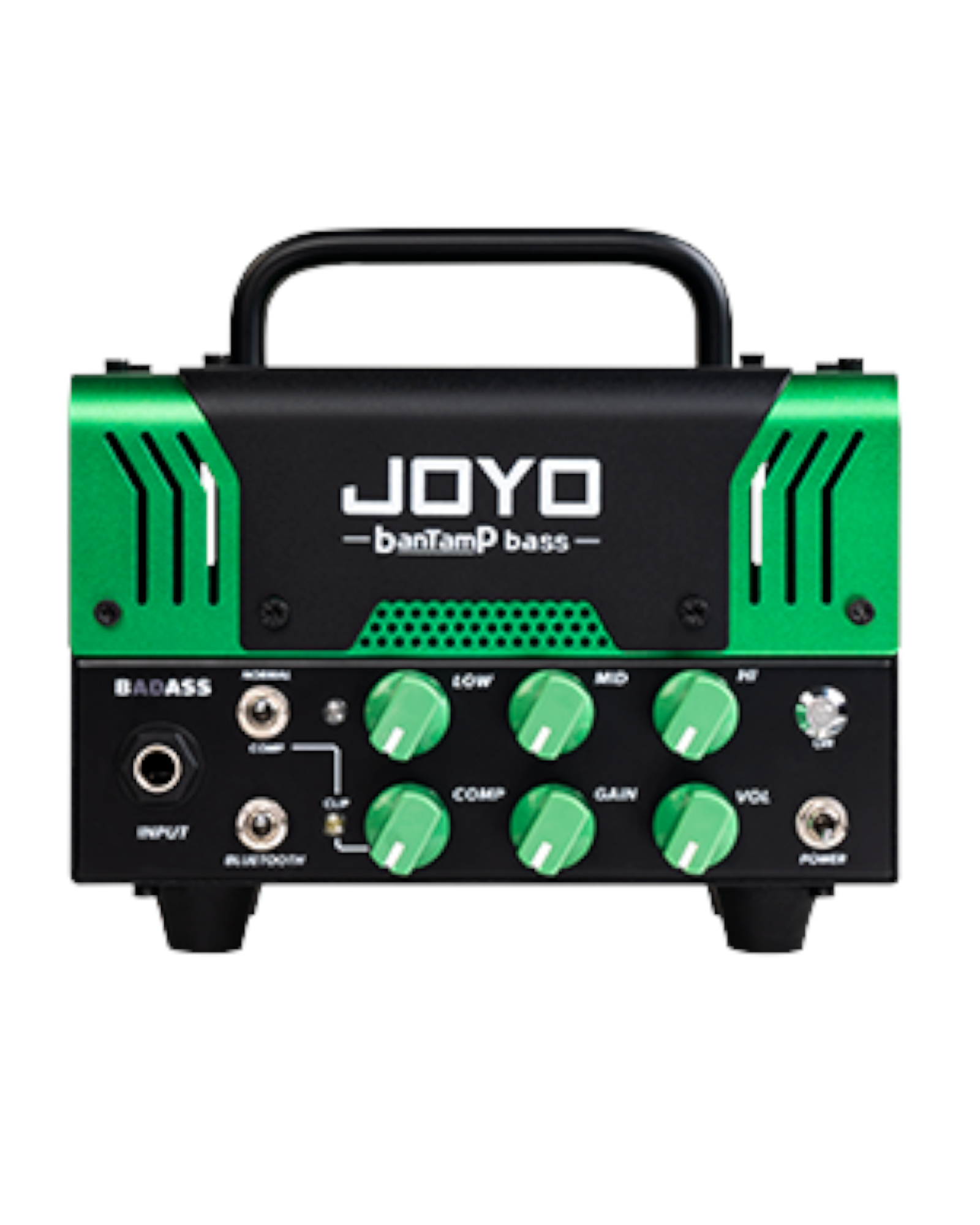 Joyo BadASS BanTamP Bass Hybrid Tube Amp Head w/ Included Footswitch & 3-Band EQ - BADASS