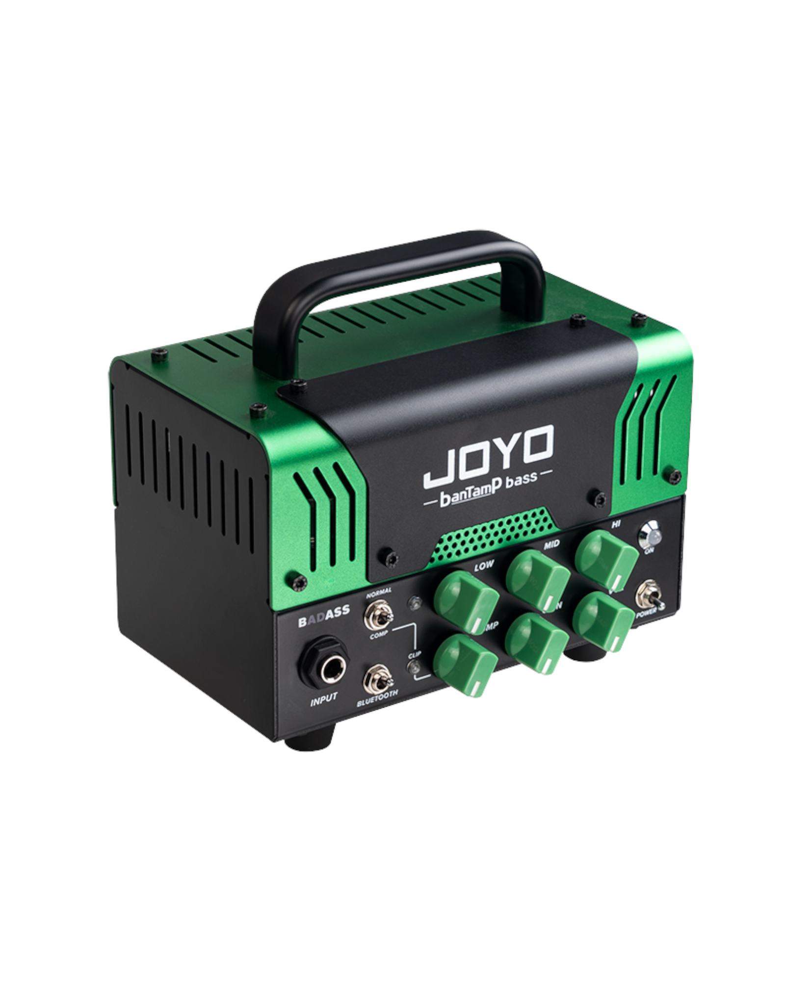 Joyo BadASS BanTamP Bass Hybrid Tube Amp Head w/ Included Footswitch & 3-Band EQ - BADASS