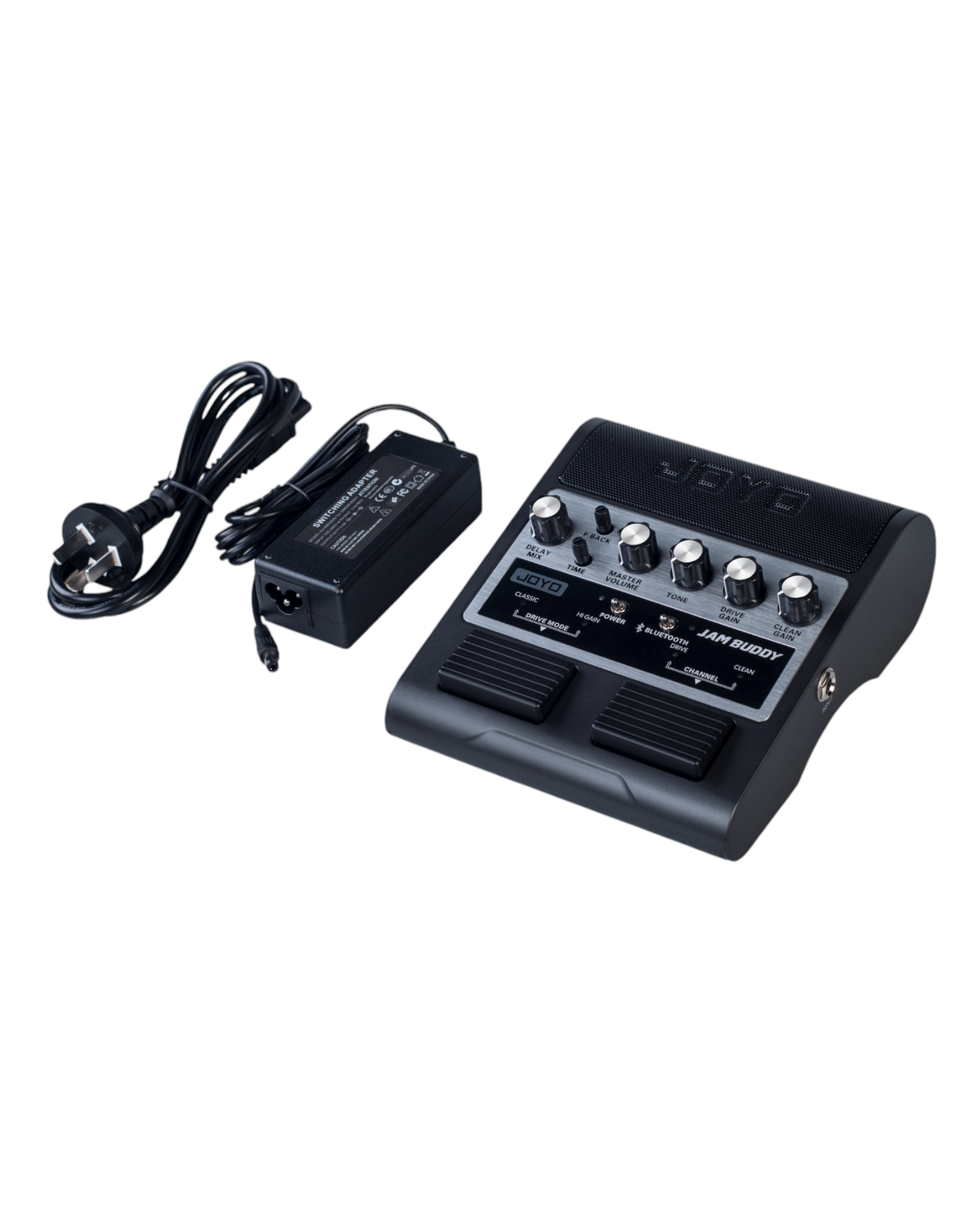 Joyo JAM BUDDY 2*4W 2-in-1 Portable Rechargeable Practice Guitar Amp and Pedal w/ Dual Channels & Bluetooth - JAMBUDDY