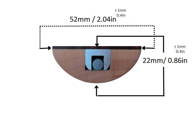 Haze HSTL19120GN1B Electric Guitar Neck (TL Neck)
