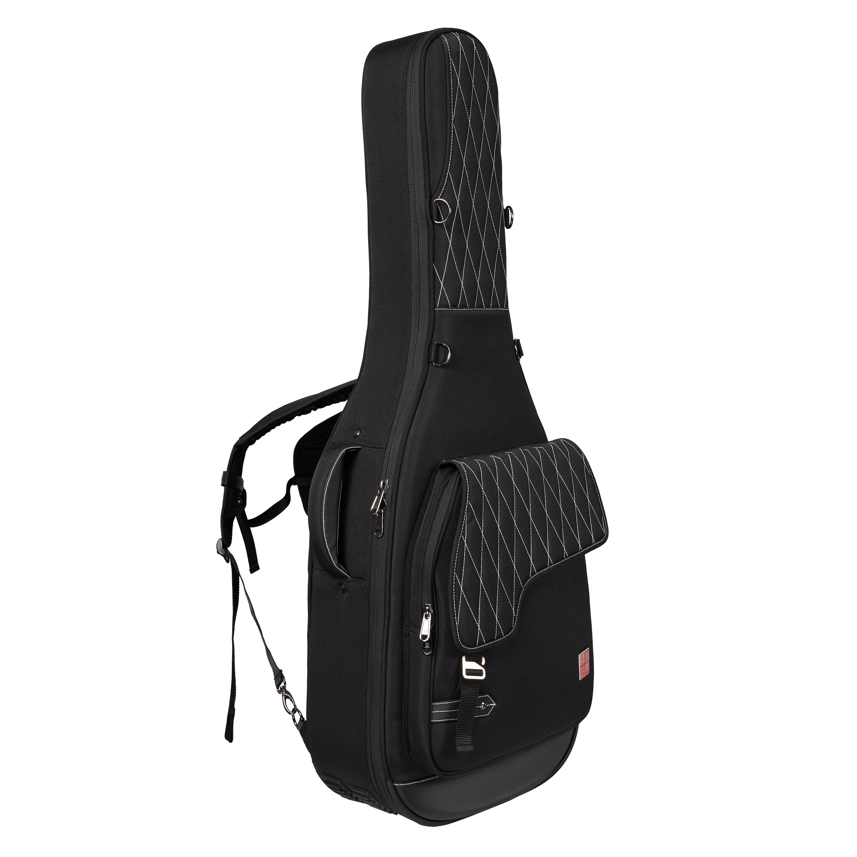 Music Area RB30 30mm Padded Weather-Proof Acoustic Guitar Gig Bag w/ Detachable Isothermic Bag - RB30DABLK