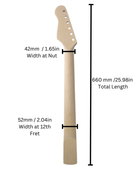 Haze HSST1910GN1WNECK Electric Guitar Neck