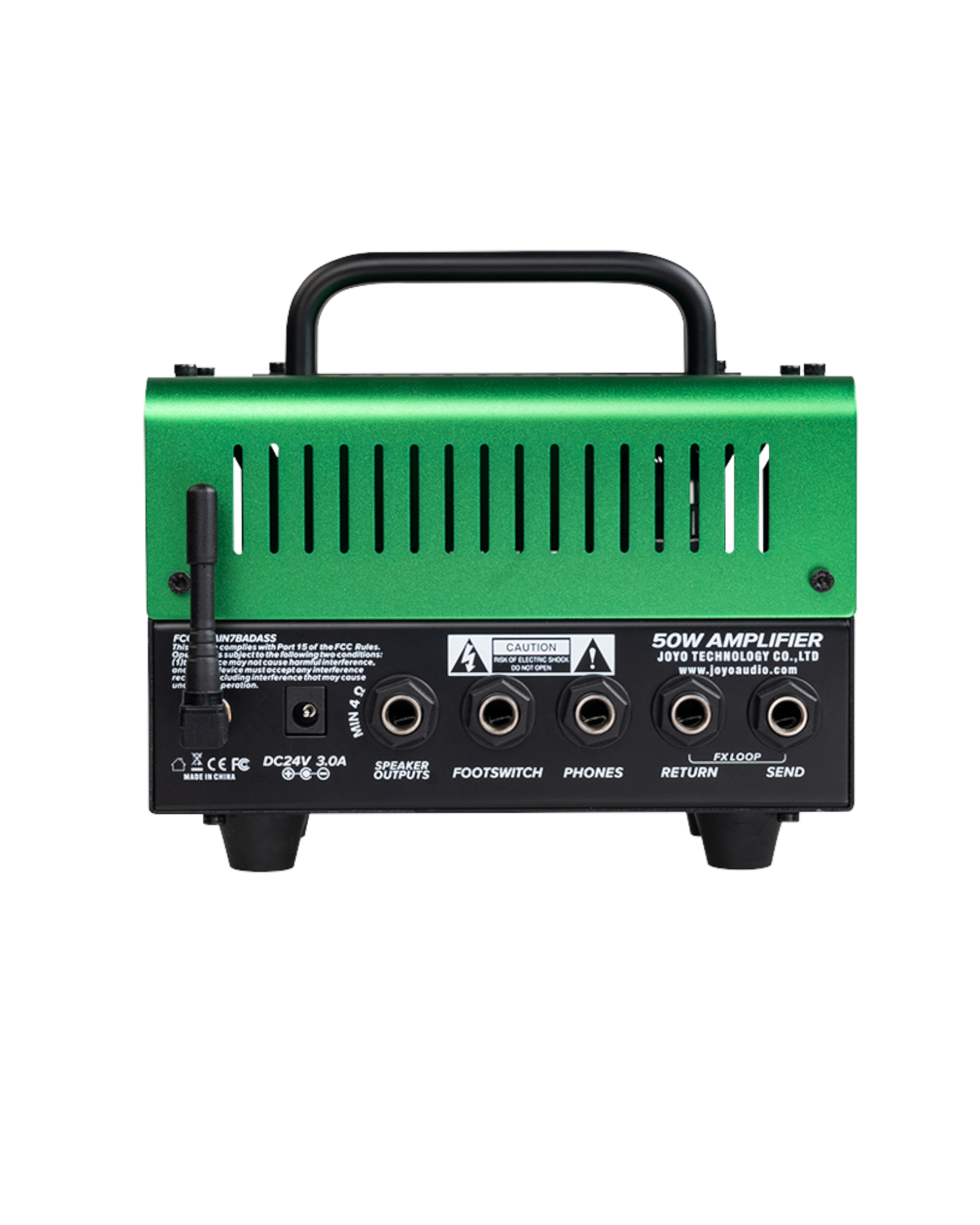 Joyo BadASS BanTamP Bass Hybrid Tube Amp Head w/ Included Footswitch & 3-Band EQ - BADASS