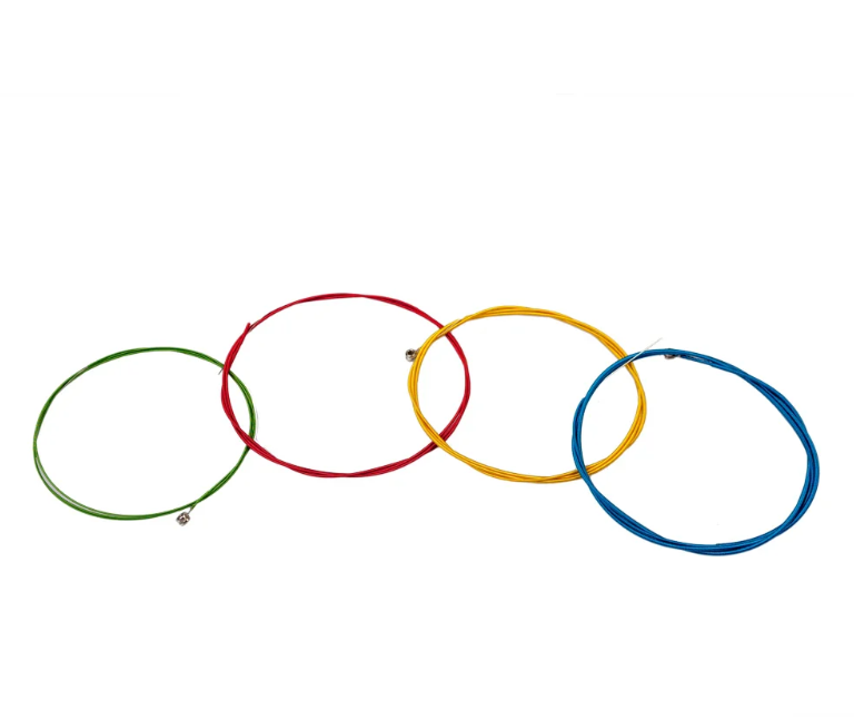 Alice A609C 4-String Electric Bass Guitar Strings,Multi-colored, 0.04~0.095 inch