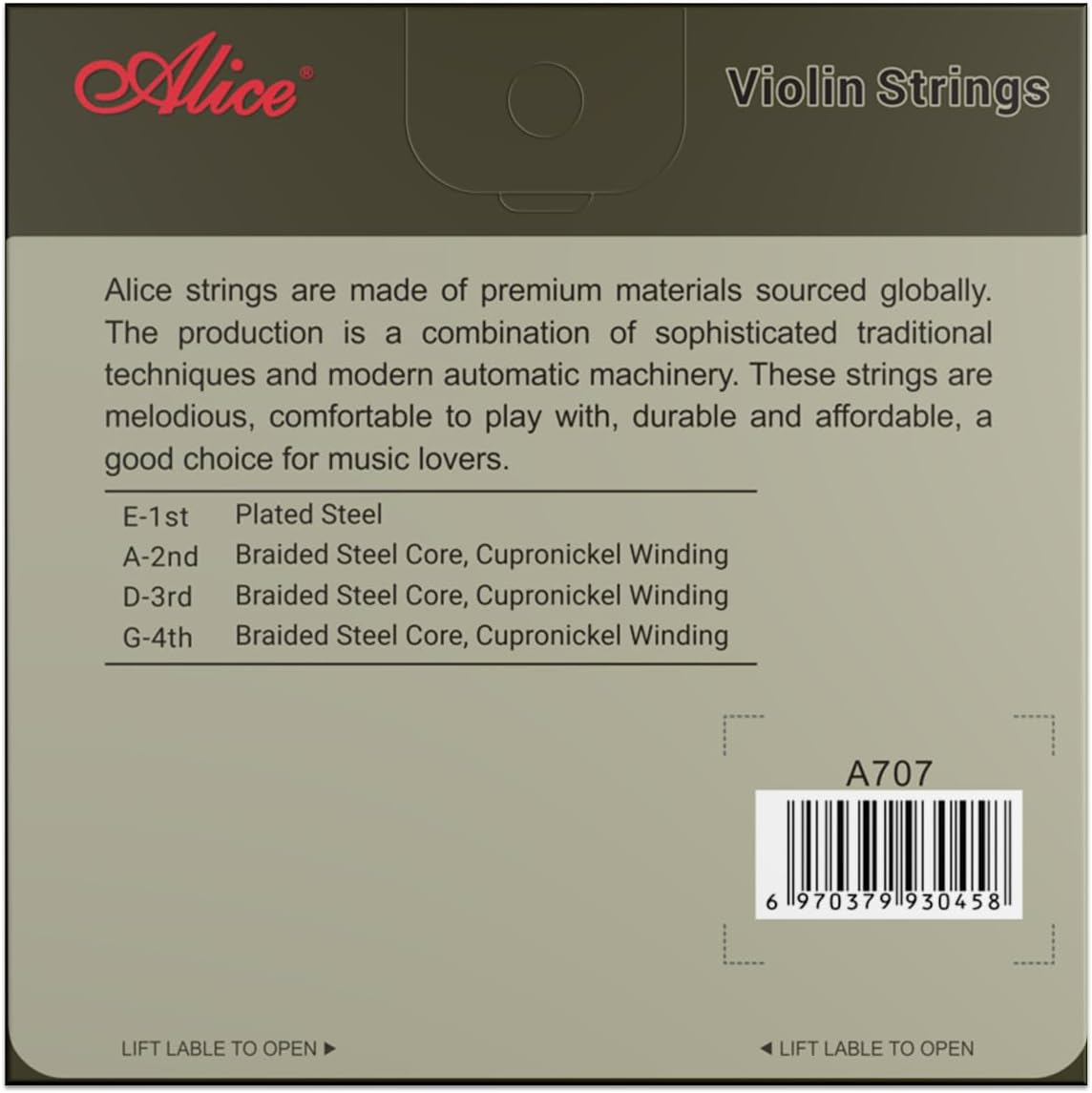 Alice A707 Standard Size Violin String Set