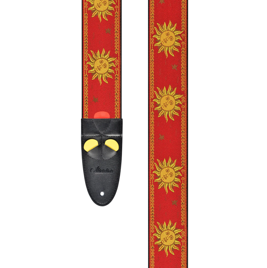 Amumu CO21JRD Guitar Strap Sun Jacquard