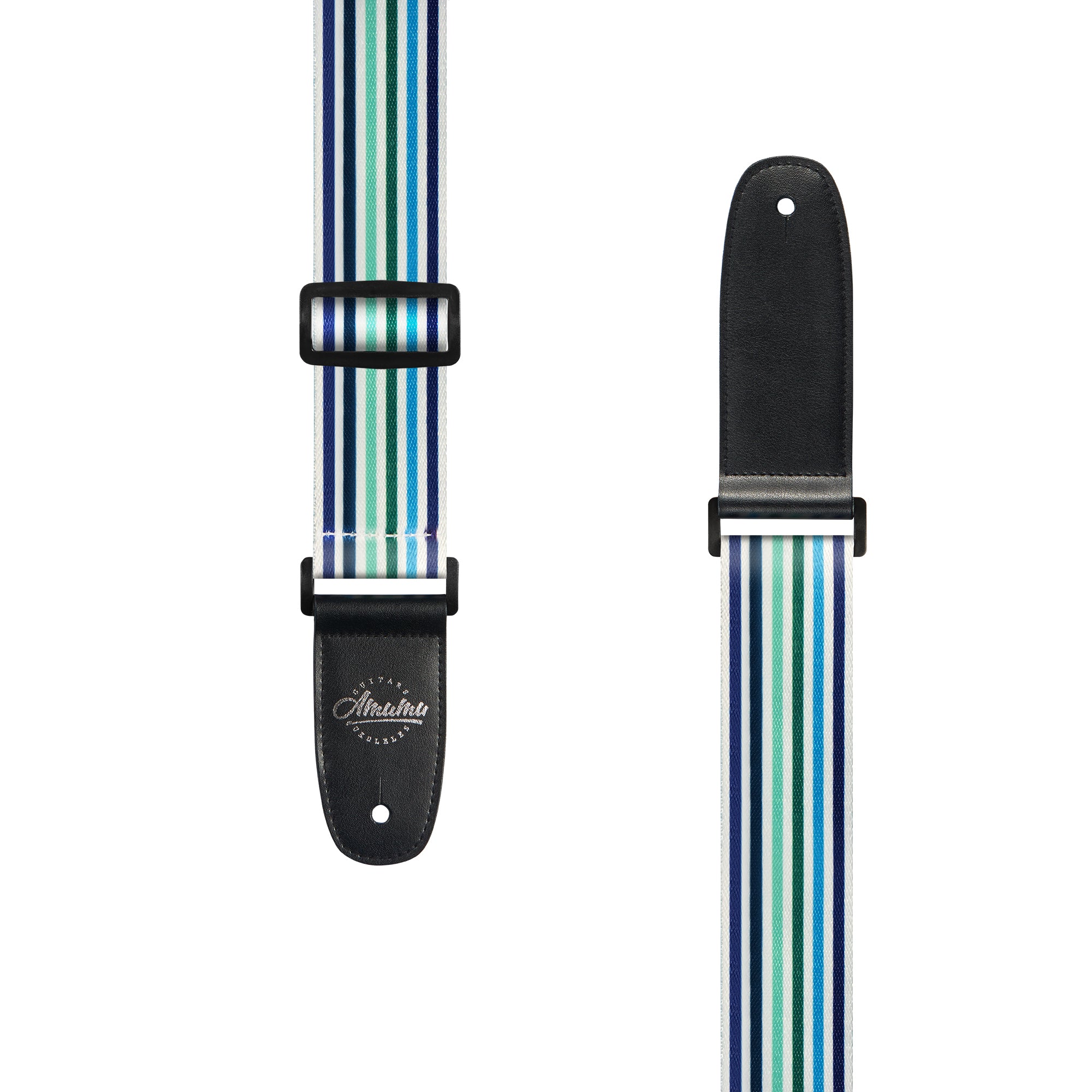 Amumu PC08PBL Blue Stripe Guitar Strap
