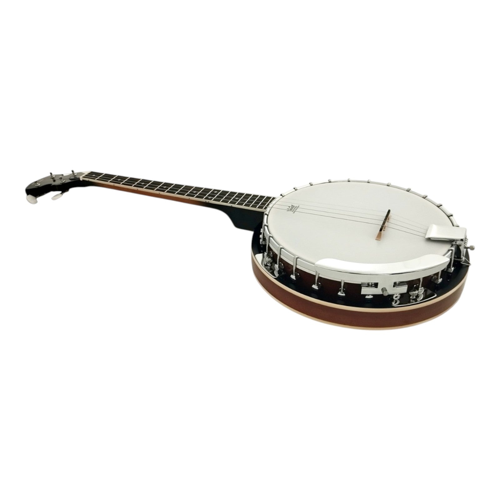 Caraya 4-String Mahogany Body Resonator Tenor Banjo - Natural BJ004
