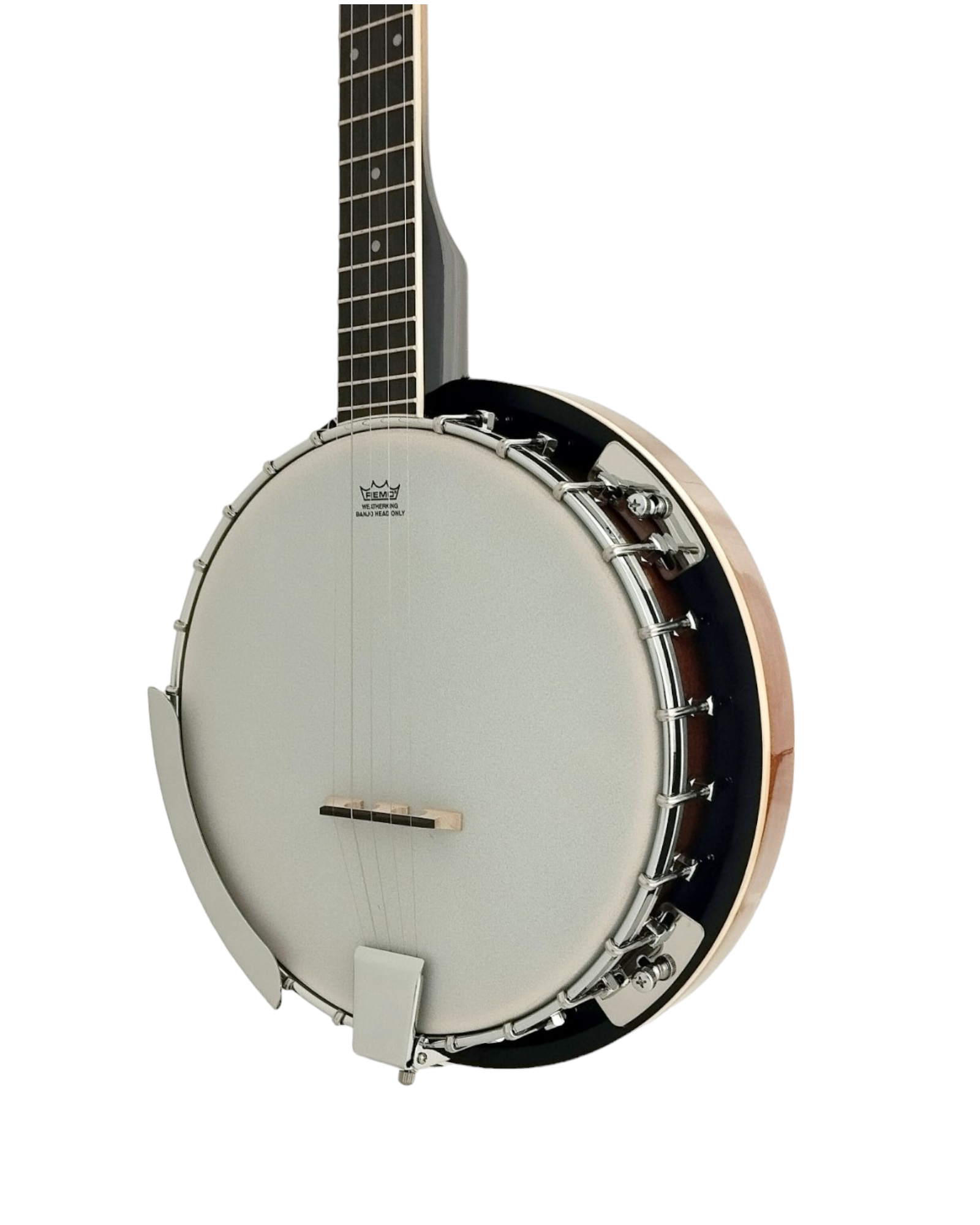 Caraya 5-String Mahogany Body Resonator Banjo - Natural BJ005EQ1