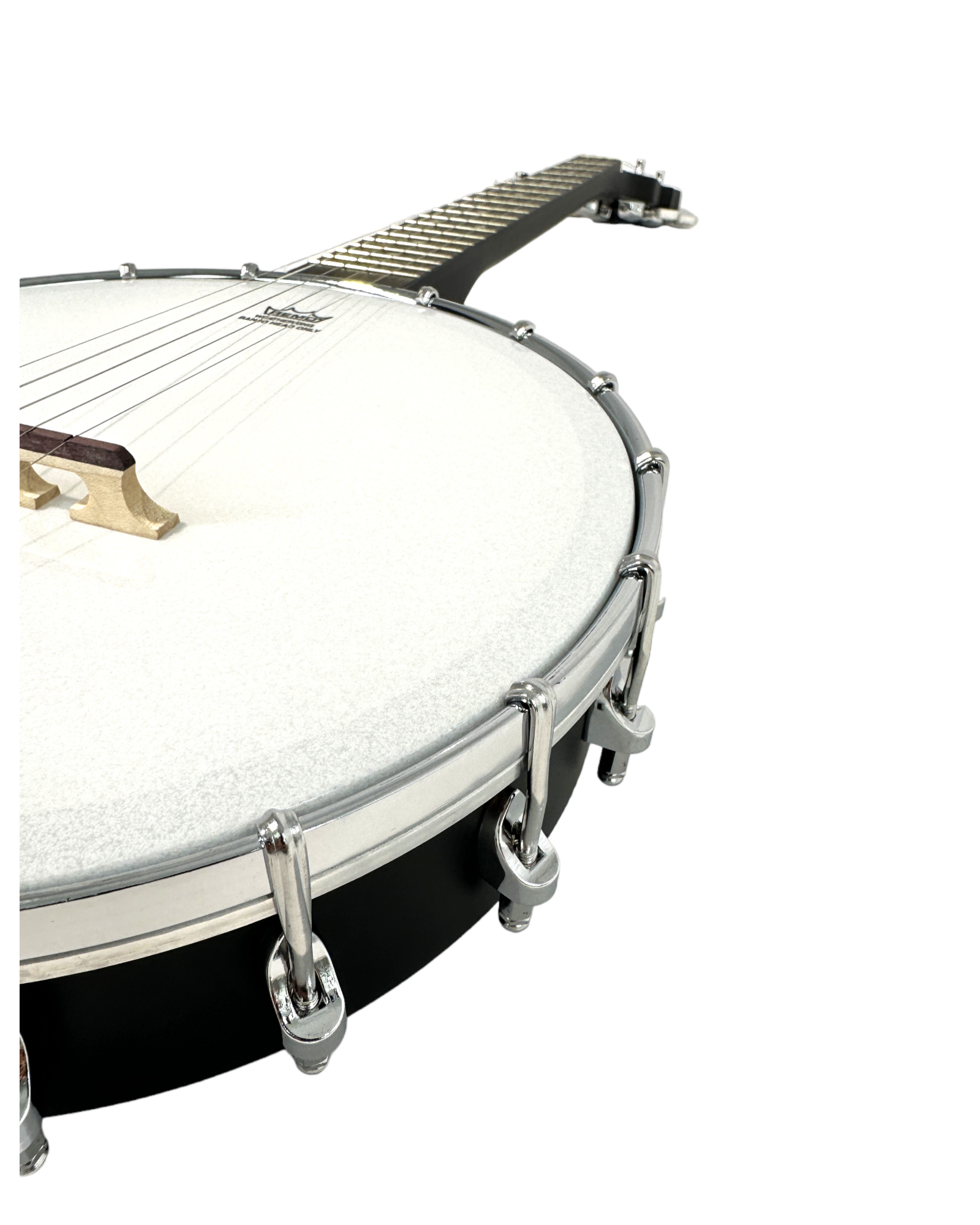 Caraya 5-String Open-Back Traveller Banjo - Black BJ30