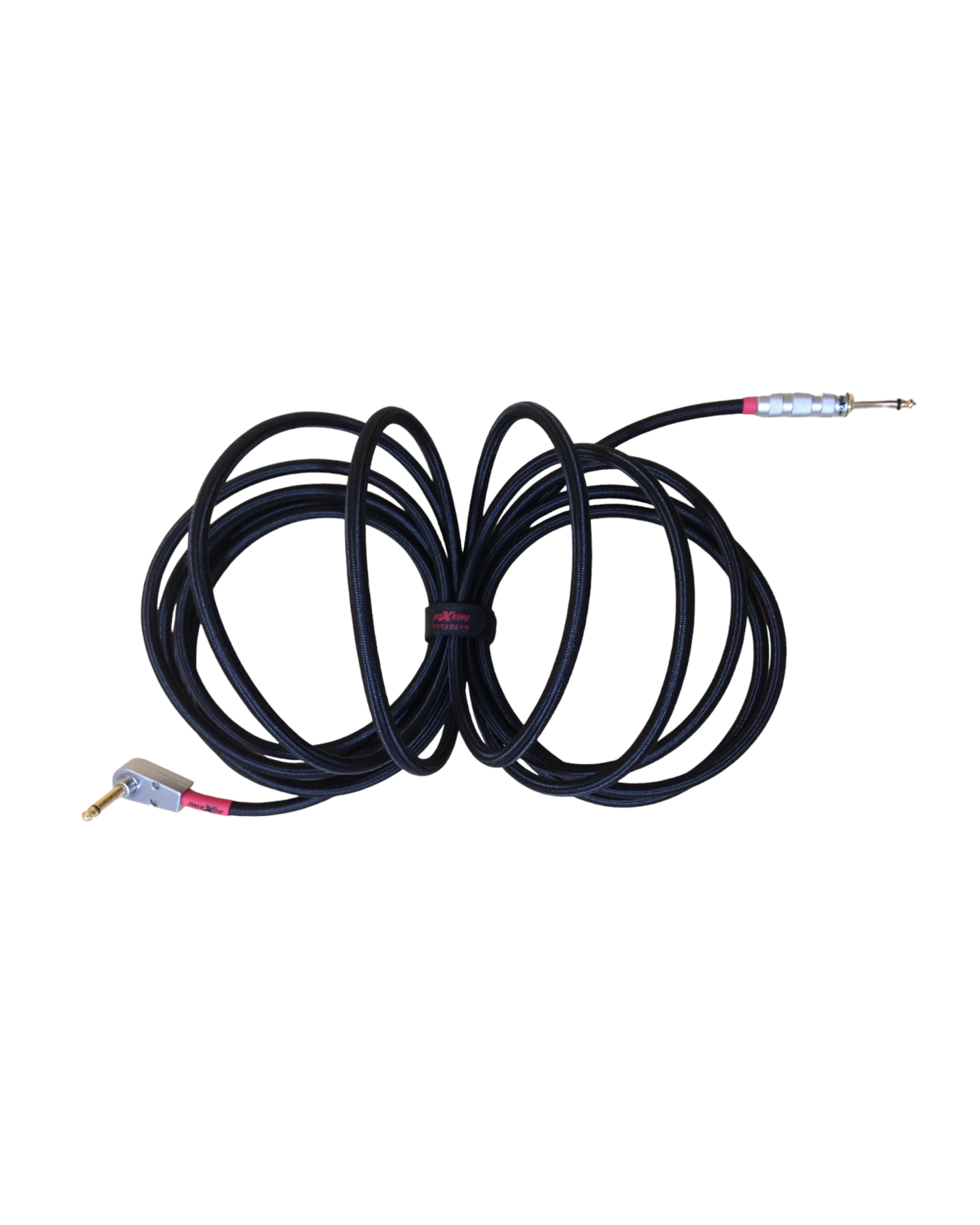 BoxKing OCC Guitar Cable/ Lead, 10FT(3M), All Silver Plated, Straight/ Angled Plugs