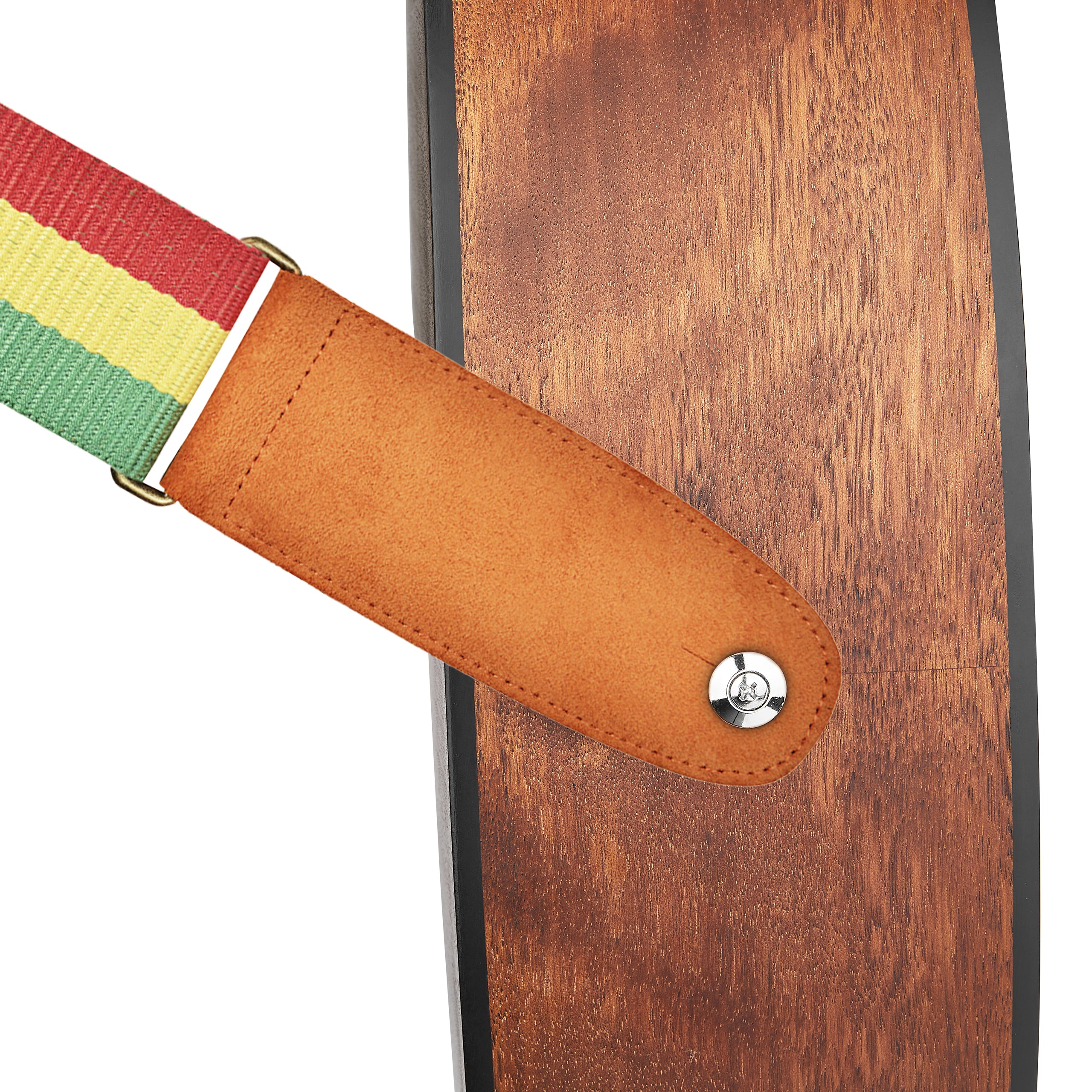 Amumu CO02WRG Reggae Guitar Strap Jamaica Rasta Cotton