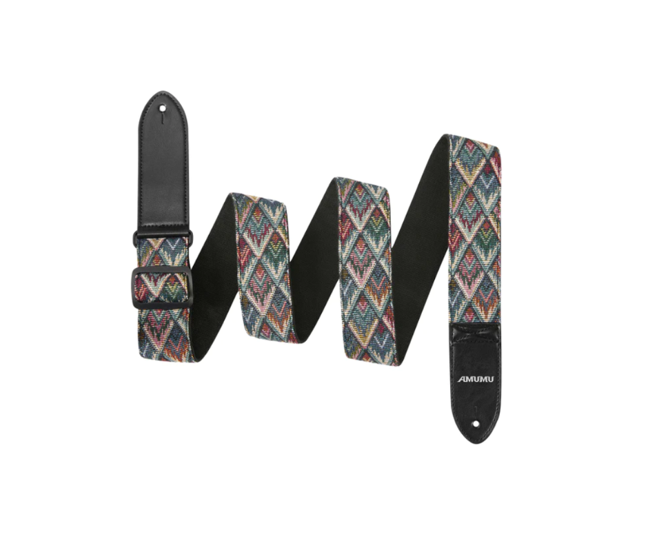 Amumu CO14J Color Rhombus Guitar Strap