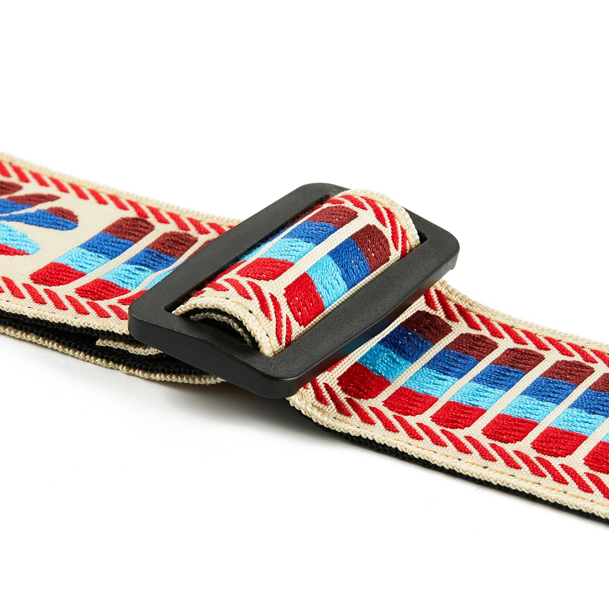 Amumu CO29J Woven Color Stripe Guitar Strap