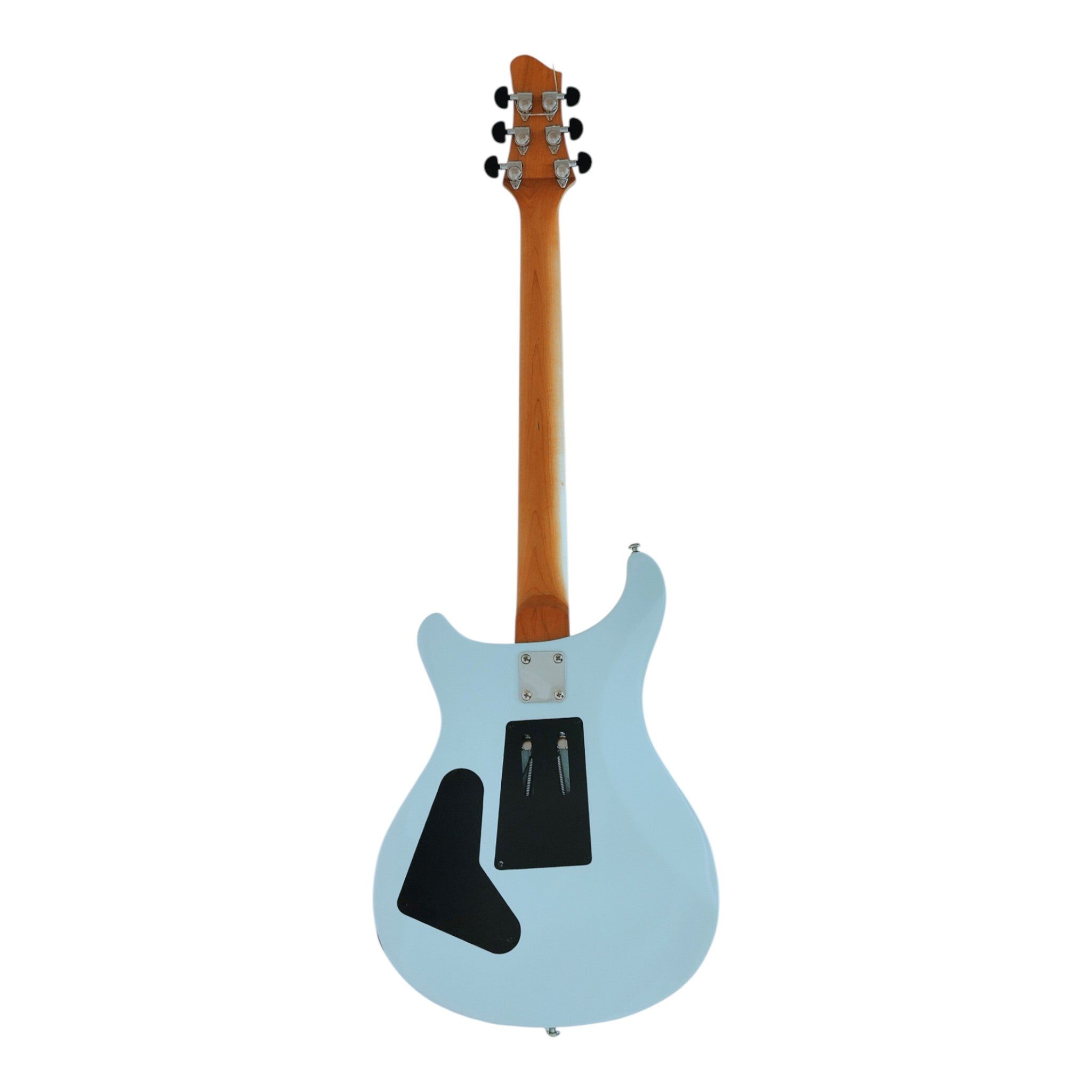 Caraya PRS24FR Light Blue Electric Guitar with Floyd Rose Bridge