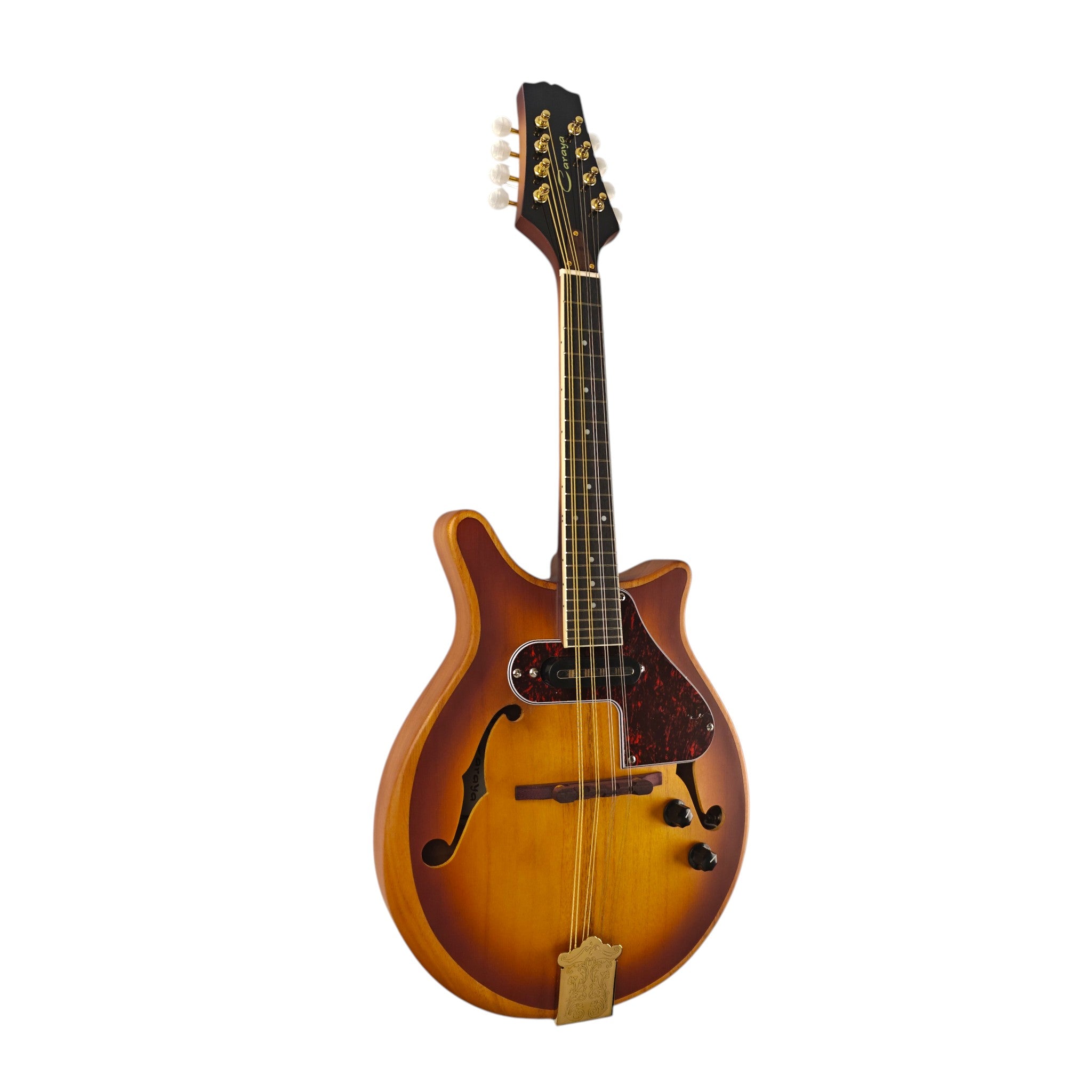 Caraya DMA40E Modernised Electric Mandolin - Sunburst