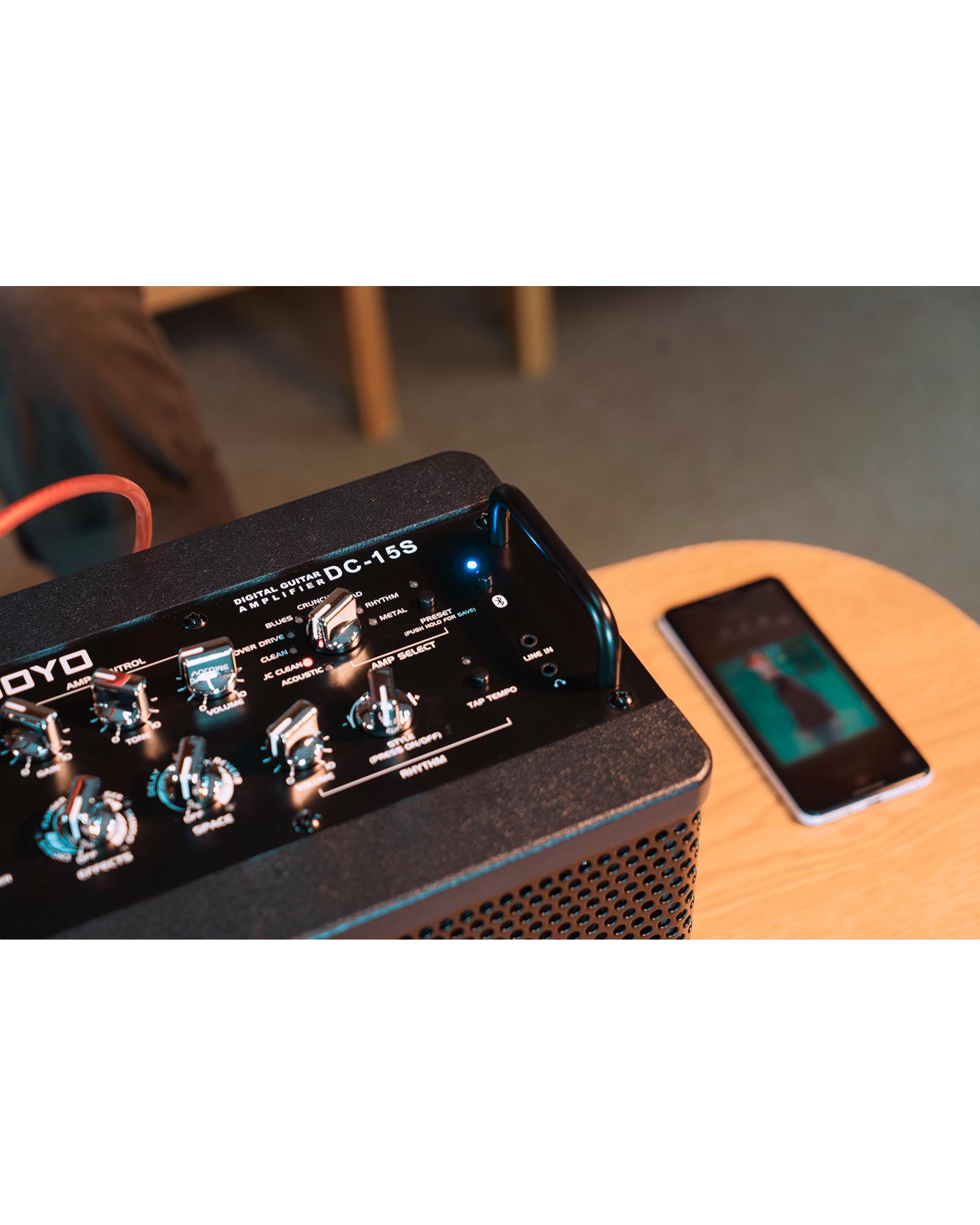Joyo DC15S: Pre-Order Now for Dec 2025 - The Ultimate 15W Portable Amp with Built-In Effects, Drum Machine, and Battery Power for Electric & Acoustic Guitar