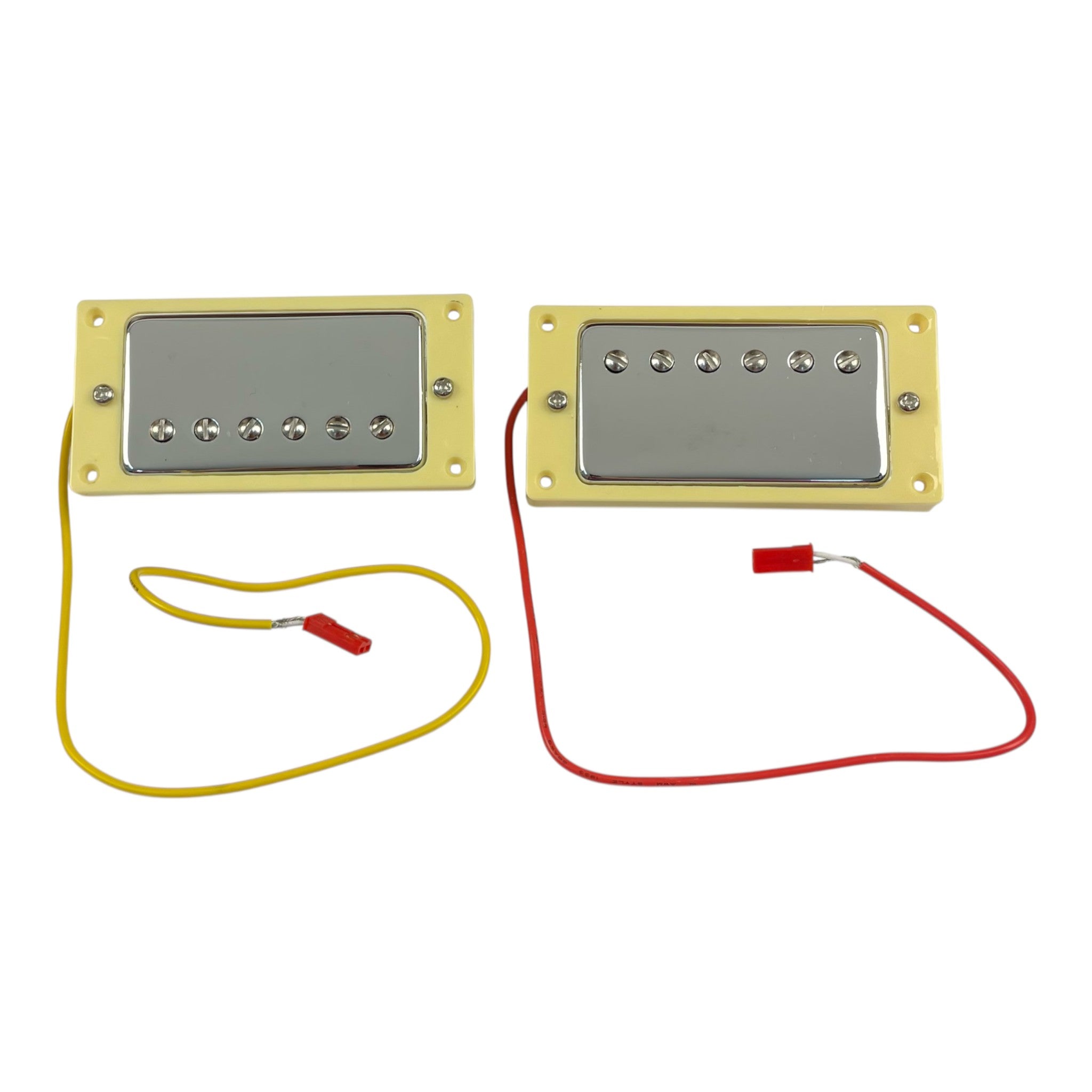 LPM385SFMDIY Solid Flame Maple Top Mahogany HLP H-H Electric Guitar DIY Kit - Complete No-Soldering w/ Ivory Trims & Chrome Hardware
