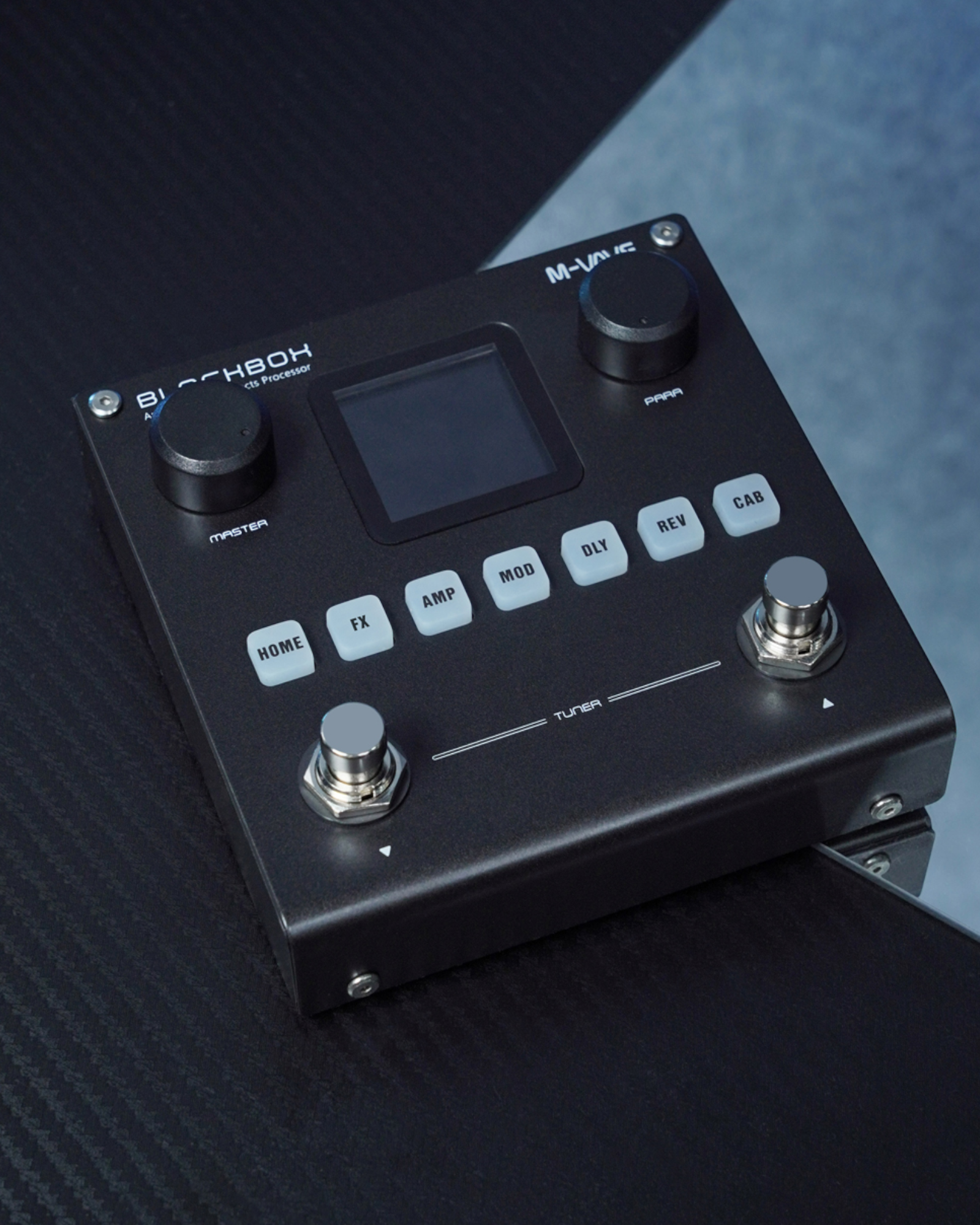 M-Vave BLACKBOX Guitar / Bass Amp Modeller Multi-Effects Processor Rechargeable - BLACKBOX