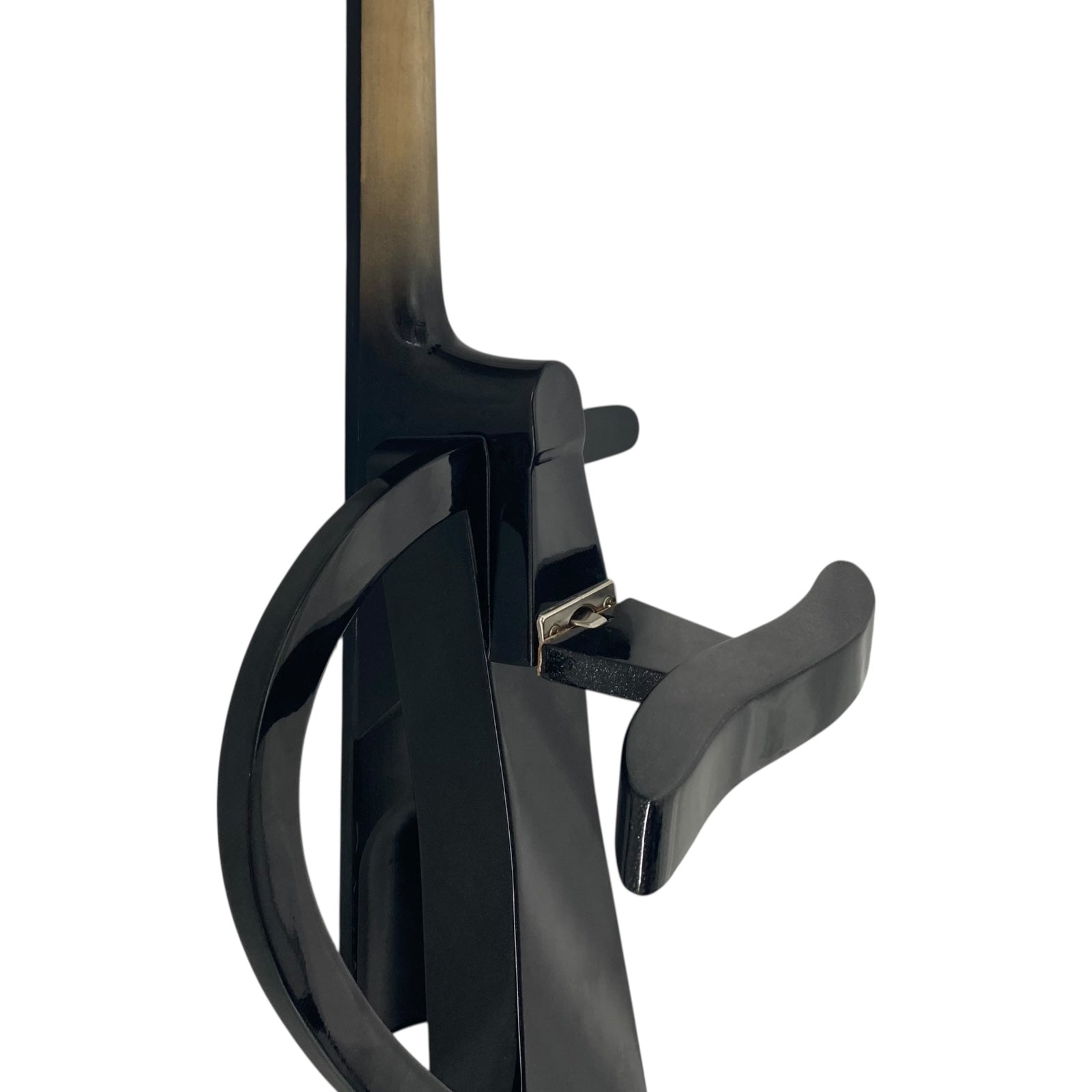Symphony EC01BK Portable Hand-Carved Solid Catalpa Electric Cello Outfit in Gloss Black