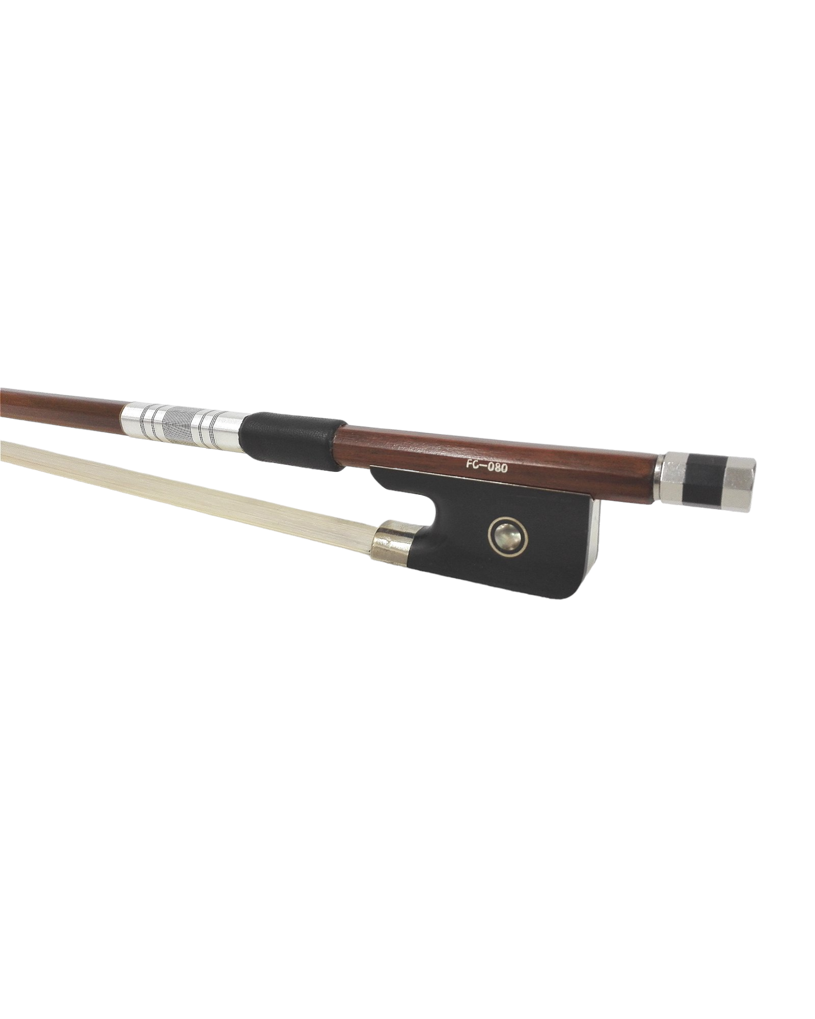 Symphony FC080 4/4 Size Cello Bow, Brazil-wood, Round Stick, Real Horse Hair