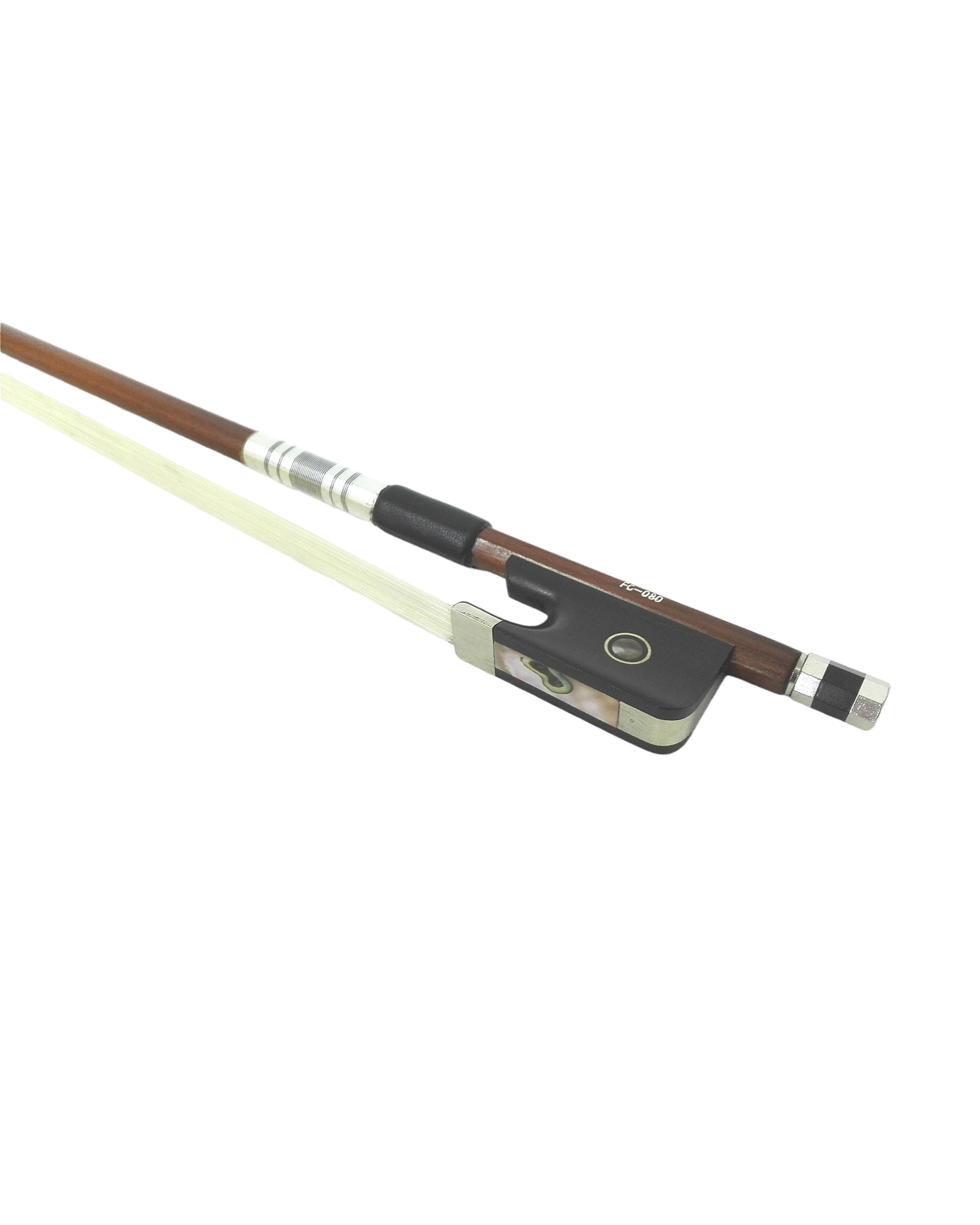 Symphony FC080 4/4 Size Cello Bow, Brazil-wood, Round Stick, Real Horse Hair
