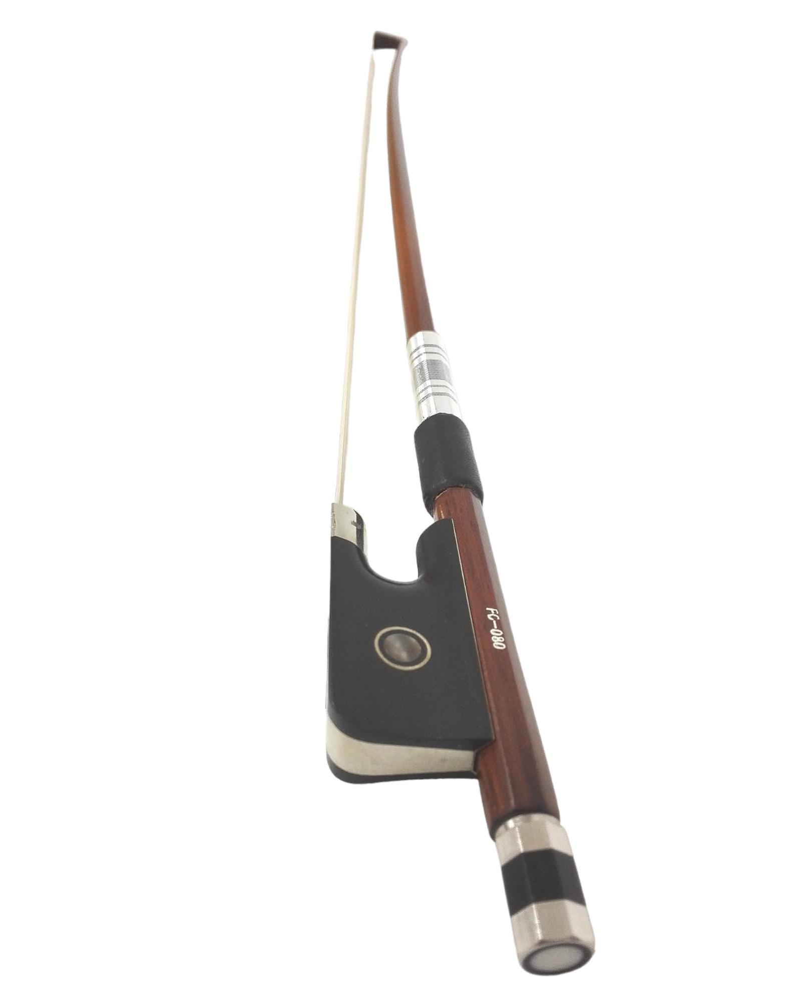 Symphony FC080 4/4 Size Cello Bow, Brazil-wood, Round Stick, Real Horse Hair