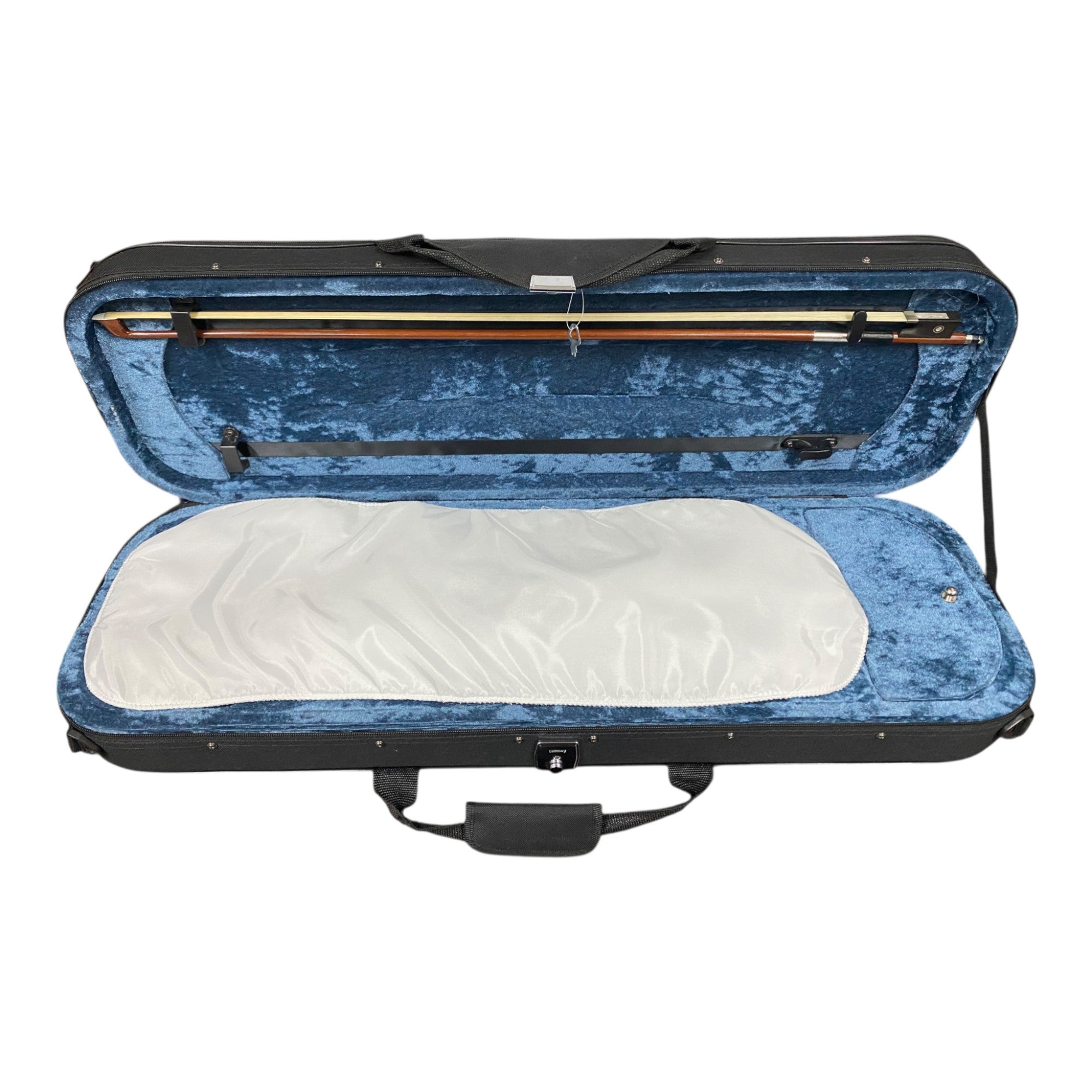 Symphony EVHL01N Headless Catalpa ABS Electric Violin Outfit in Natural Gloss w/ Built-In EQ