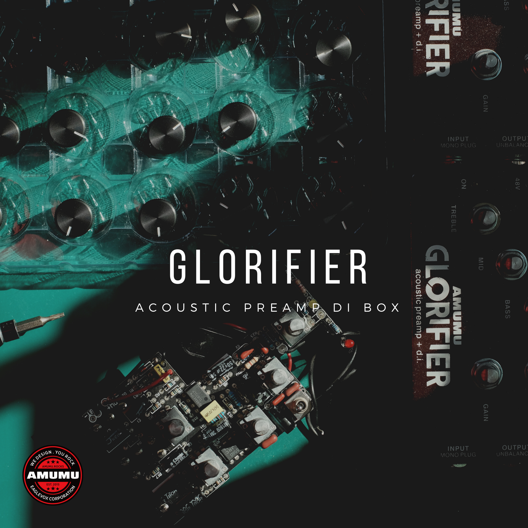 Amumu GLORIFIER™ Acoustic Preamp DI Direct Box