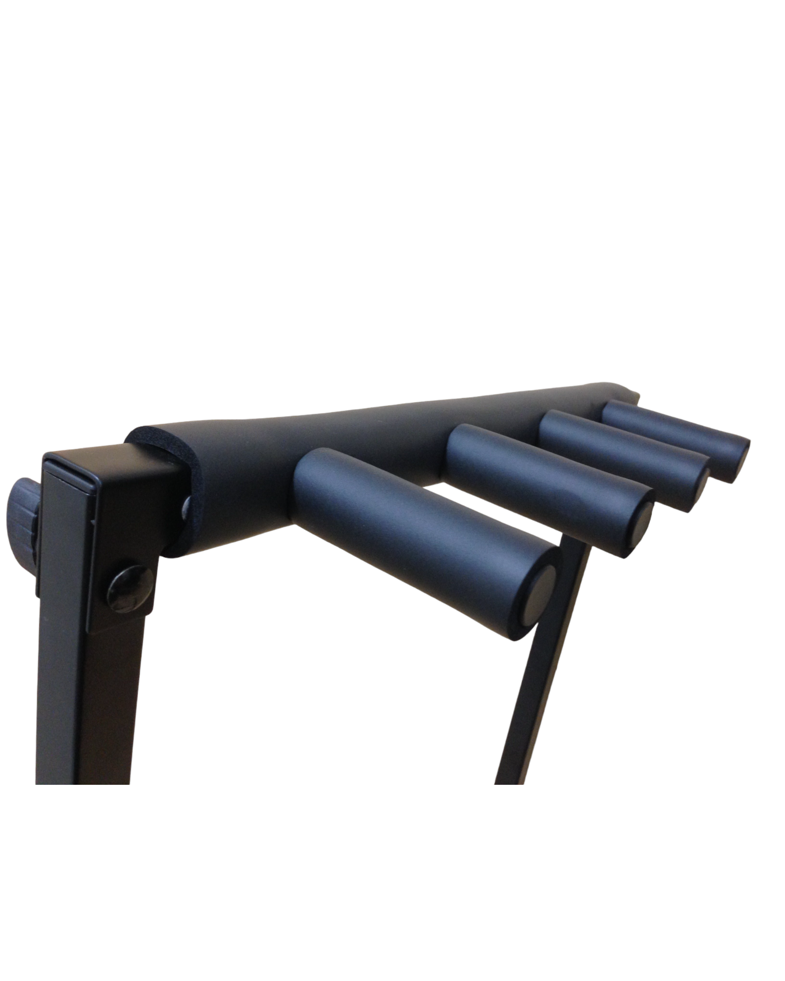 Haze GS014 Metal 3-Guitar Stand/Storage & Display Rack, Foldable