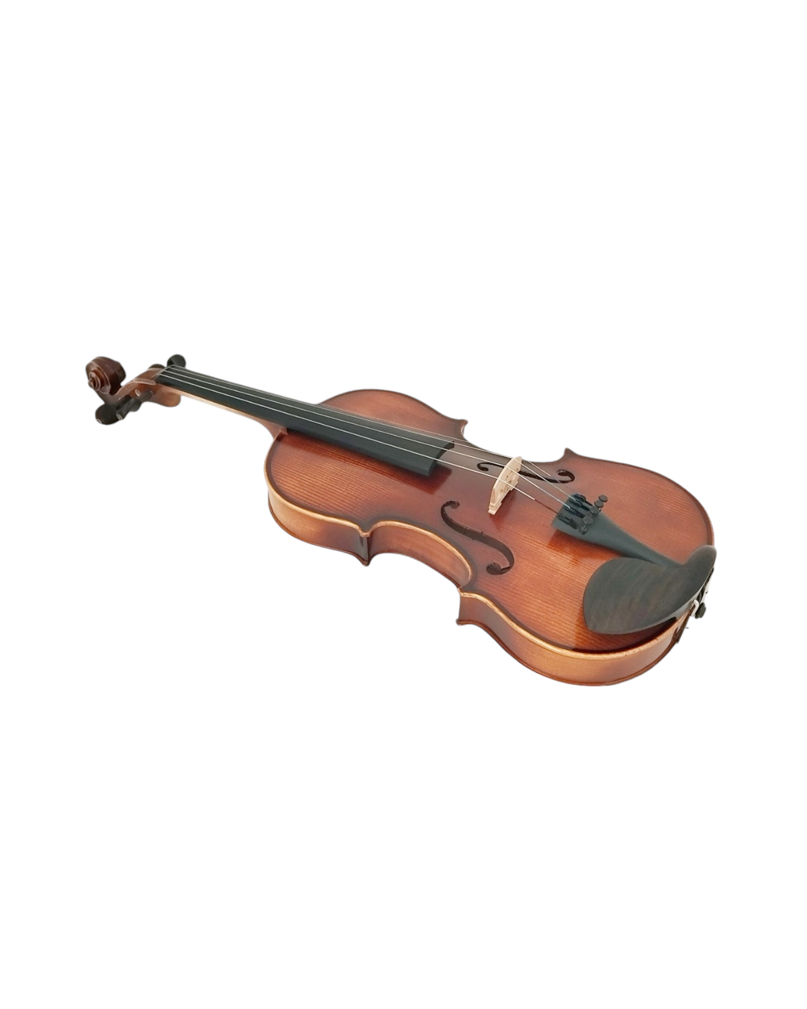 Symphony GV25 4/4 to 1/8 Violin Outfit in Natural Vintage w/ Foam Case, Shoulder Rest, Bow, and Rosin