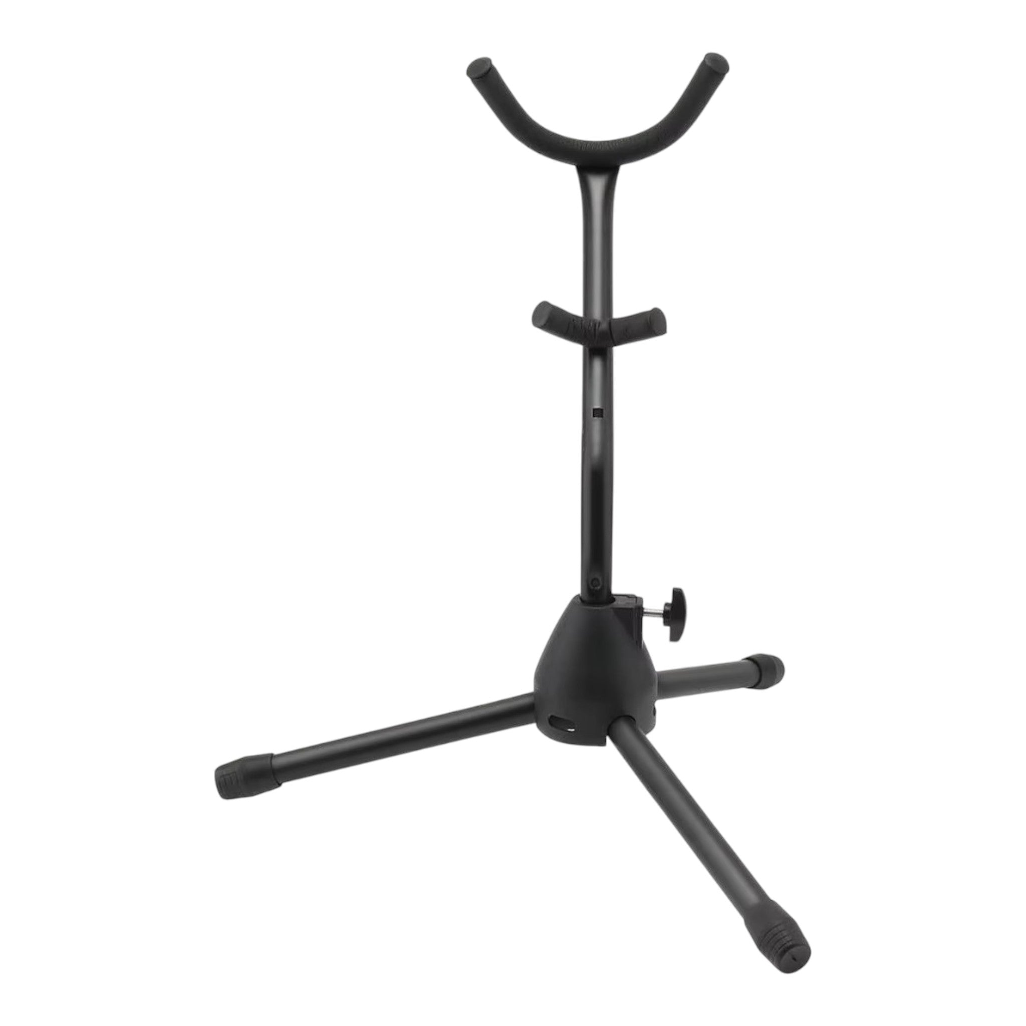 Haze GS8F Lightweight Tubular Metal Alto Saxophone Stand w/ Foldable Tripod Legs