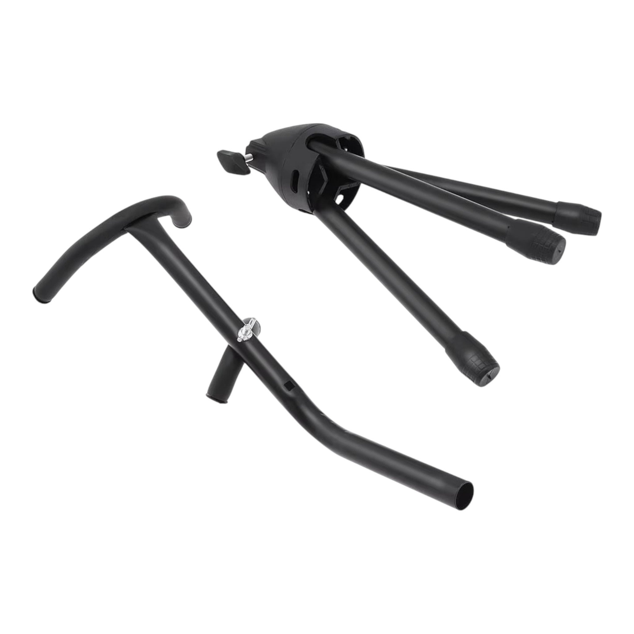 Haze GS8F Lightweight Tubular Metal Alto Saxophone Stand w/ Foldable Tripod Legs