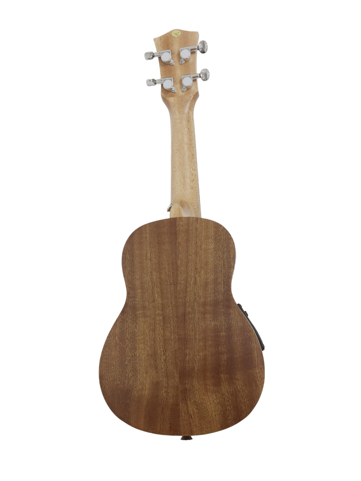 Haze HAU21/EQ All-Mahogany Soprano Ukulele 21" + Free Gig Bag, Extra Strings, Pick, Tuner