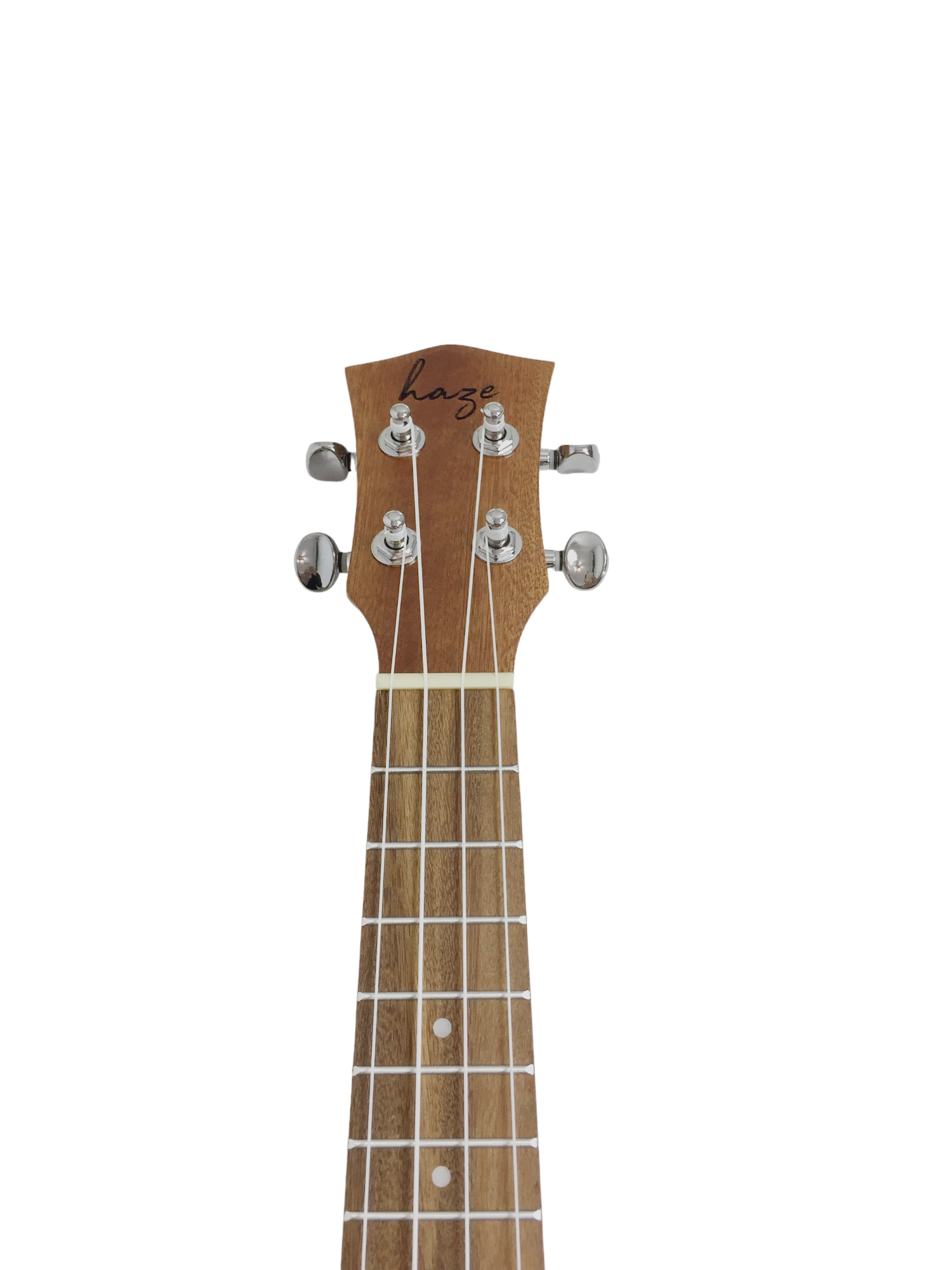 Haze HAU21/EQ All-Mahogany Soprano Ukulele 21" + Free Gig Bag, Extra Strings, Pick, Tuner