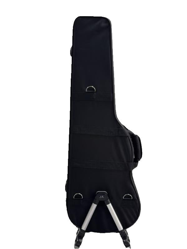 Haze E10 ST/TL Electric Guitar Ultra-Lightweight Hard Foam Case - Backpack Straps, Black