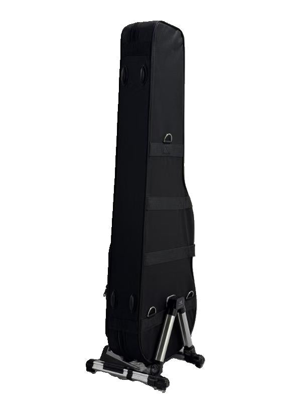 Haze E10 ST/TL Electric Guitar Ultra-Lightweight Hard Foam Case - Backpack Straps, Black