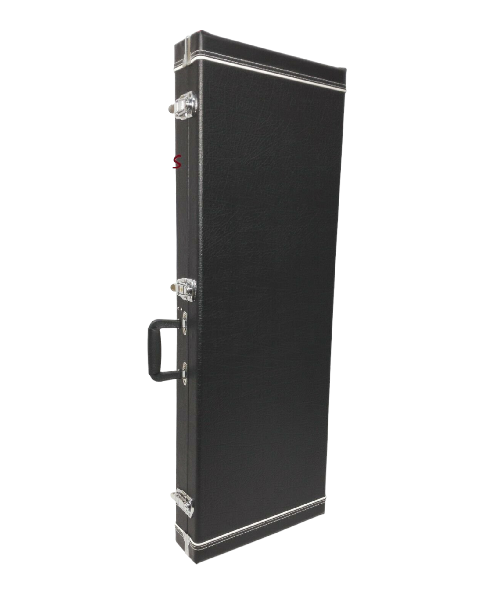 Haze 40PB Electric Precision Bass Rectangle Guitar Hard Case - Lockable, Black