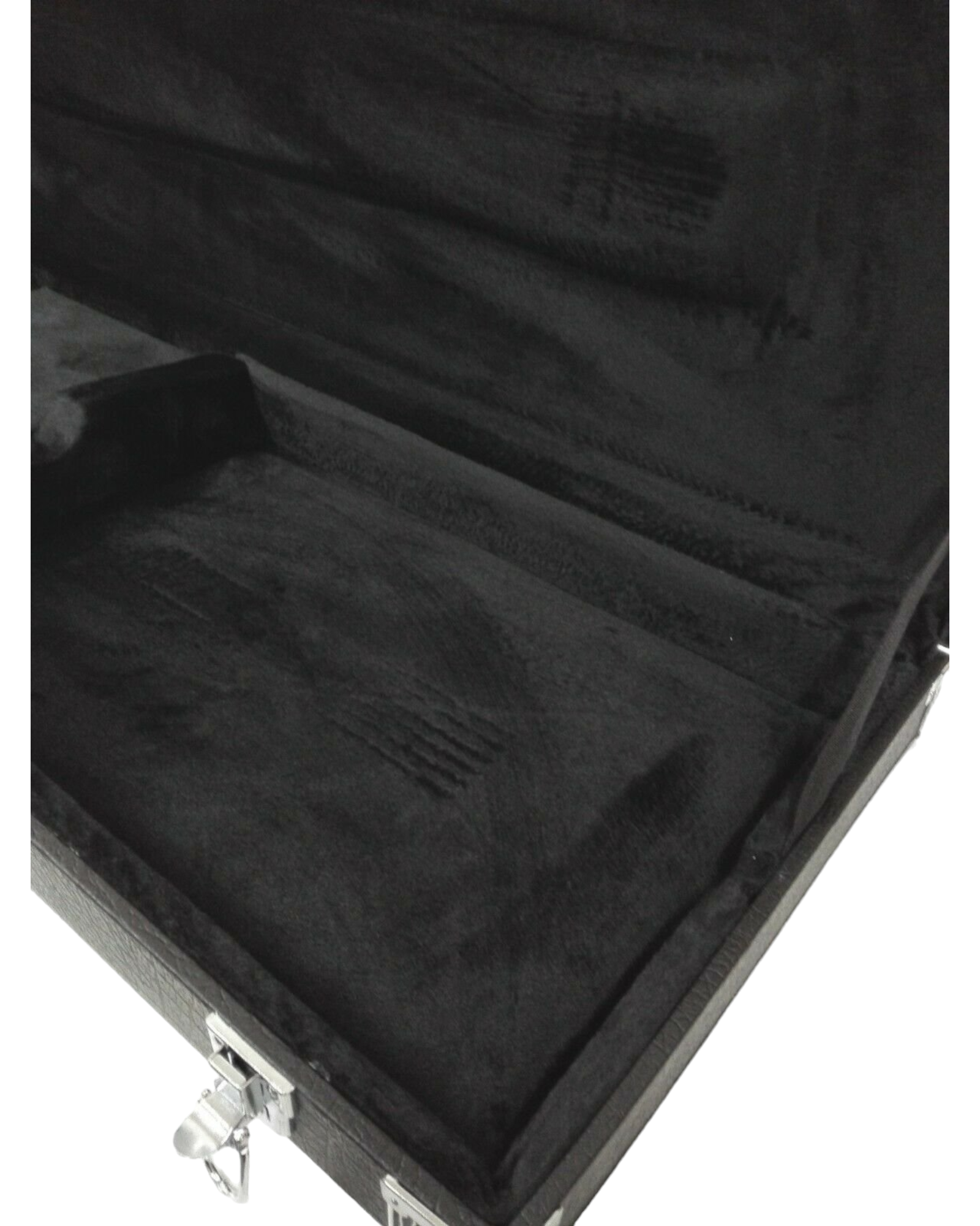 Haze 40PB Electric Precision Bass Rectangle Guitar Hard Case - Lockable, Black