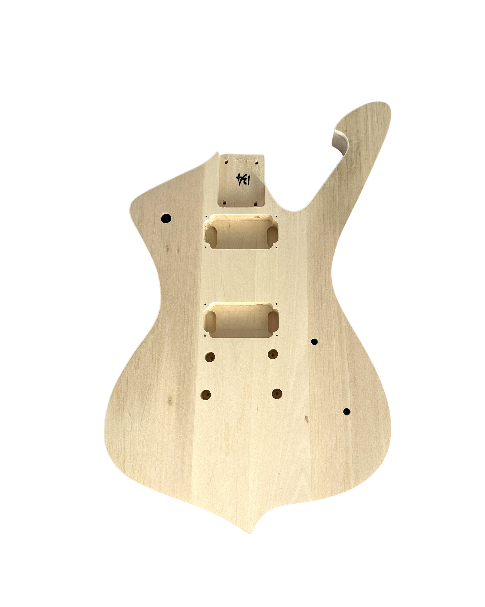 Pre-Order for December 2025: Solid Basswood Electric Guitar DIY Kit with Maple Neck