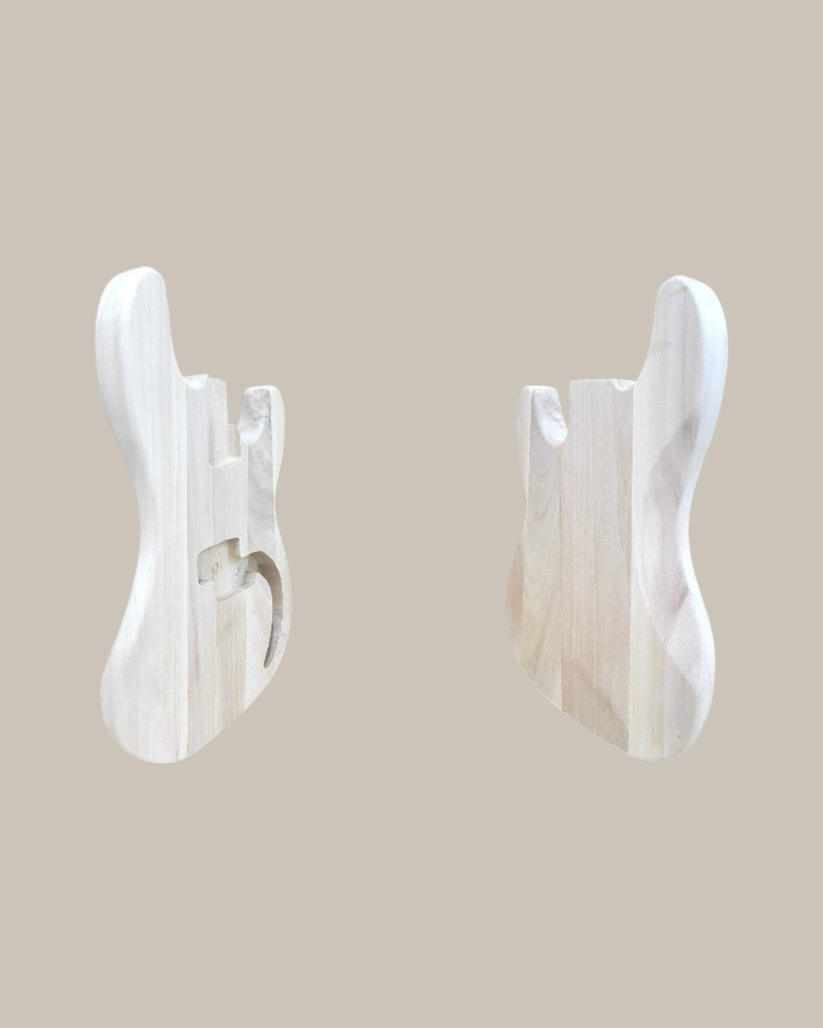 HSPB1910BO Solid Basswood Electric Bass Guitar Body, Pre-Drilled, Polished