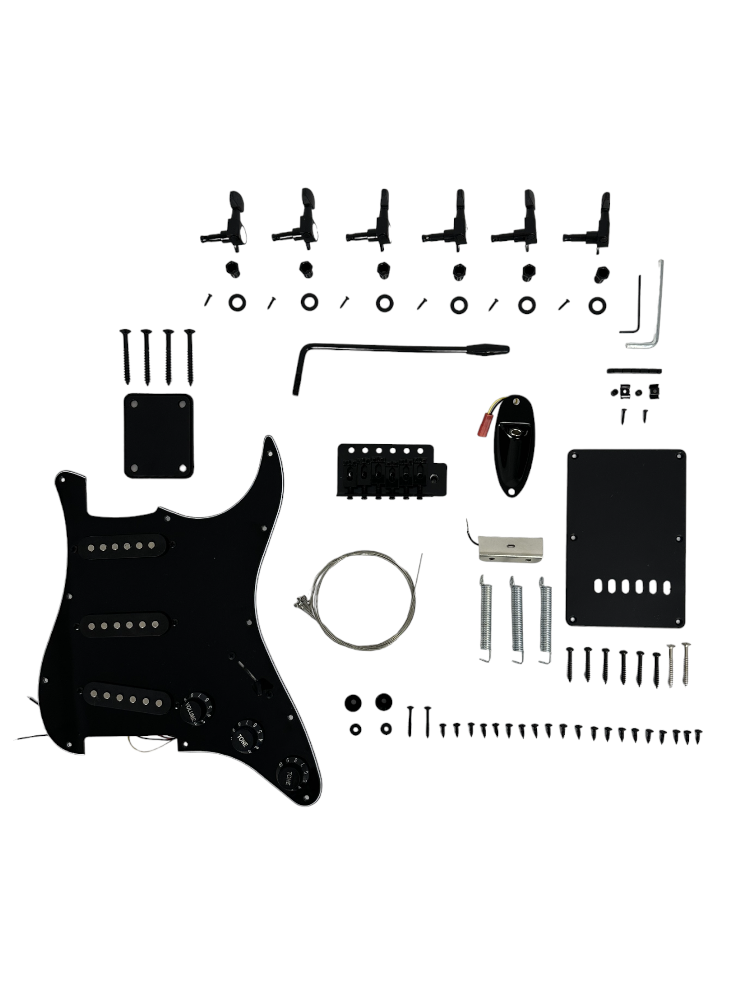 ST1910PPBK Black Electric Guitar Hardware Accessories Parts