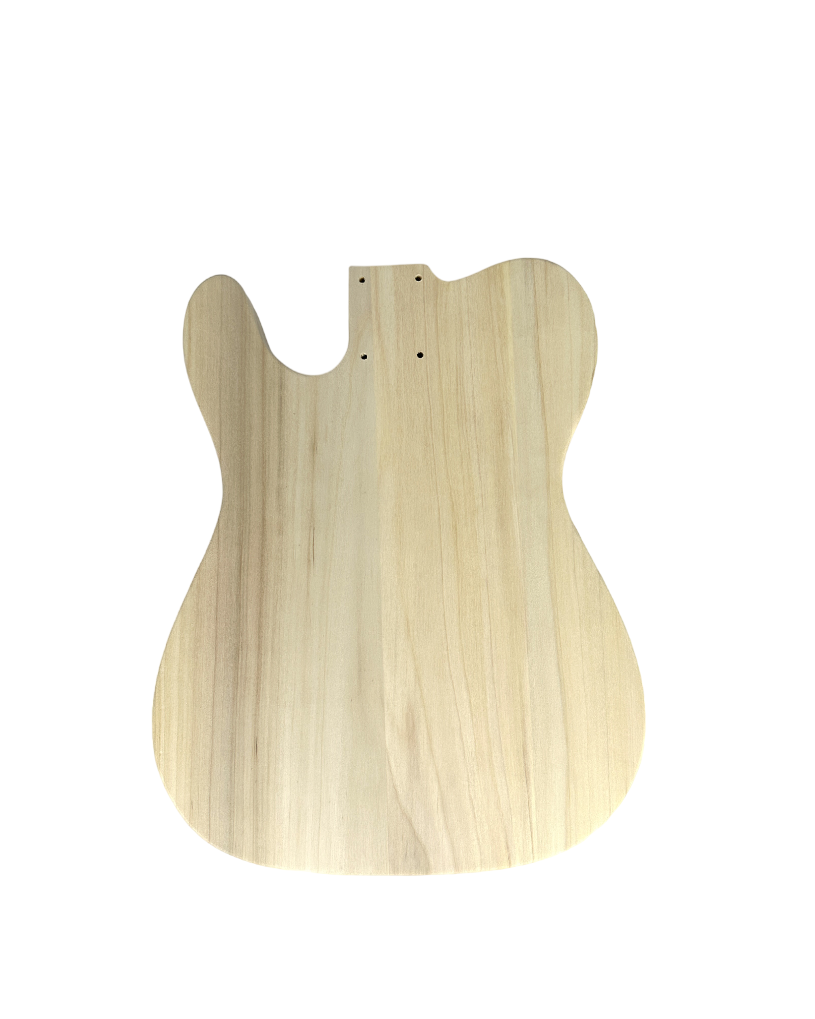 HSTL19100BNADIY Solid Basswood Body Quilted Natural Maple TL Style Electric Guitar DIY Kit, No-Soldering, S-S