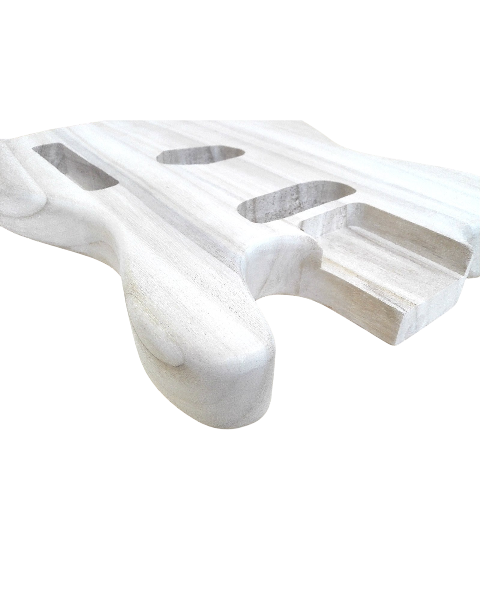 Paulownia Electric Guitar Body, Light Weight, Polished - HSTL19100PBOWOB