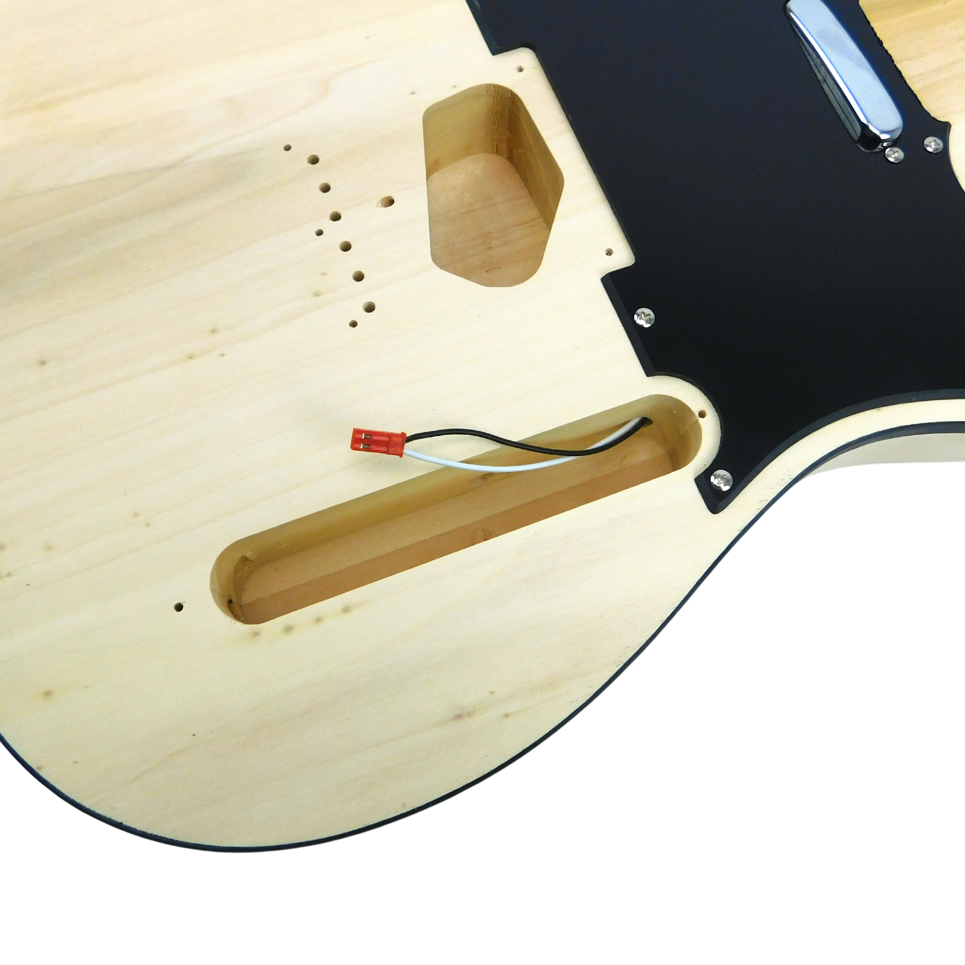 12 String Electric Guitar DIY Kit, No-Soldering,S-S. Solid Basswood TL100SDIY