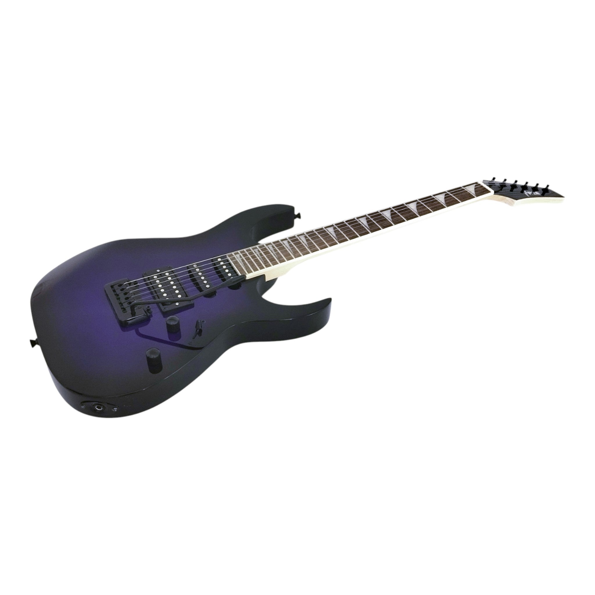 Haze 11HSJS Purpleburst Electric Guitar SSH with Whammy Bar