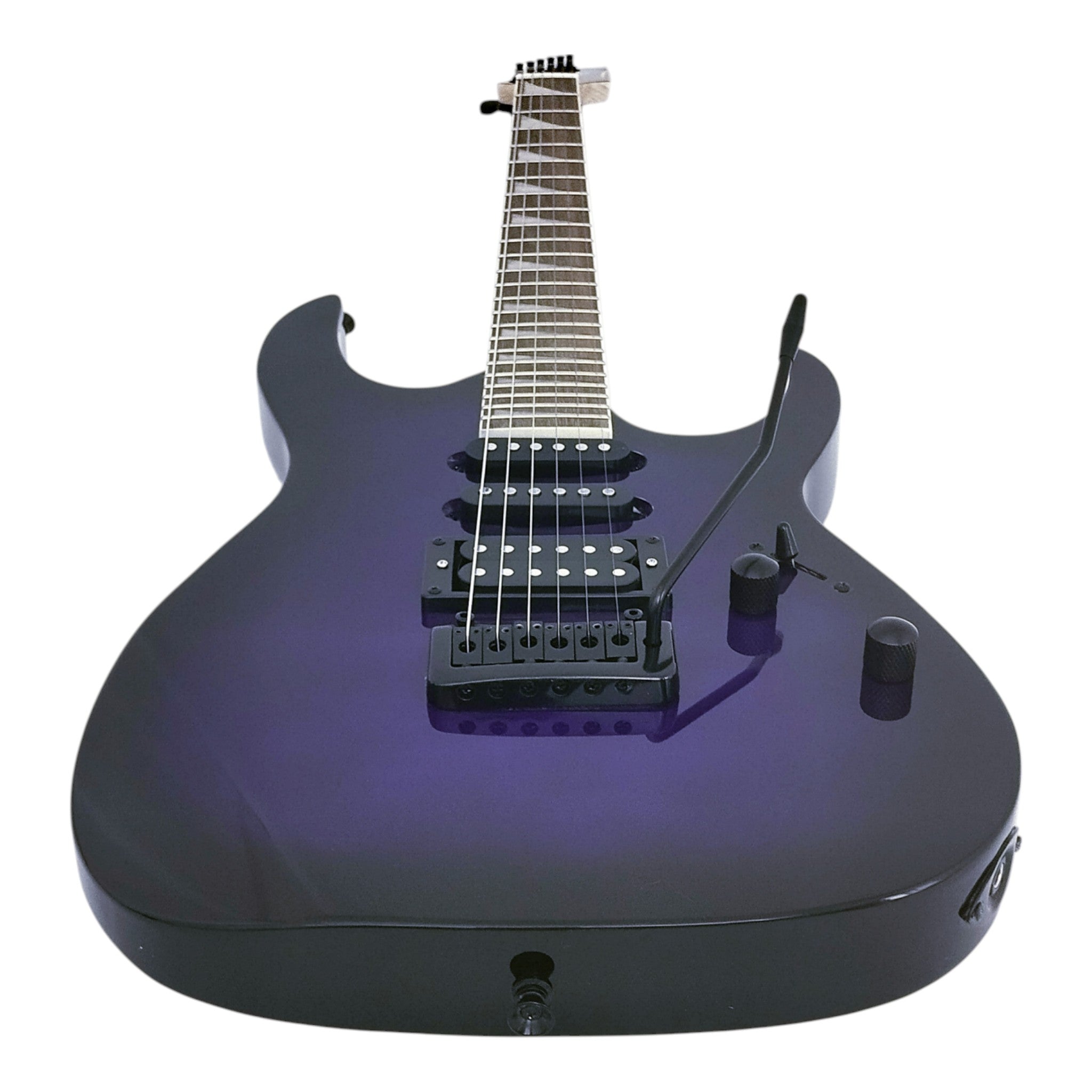 Haze 11HSJS Purpleburst Electric Guitar SSH with Whammy Bar
